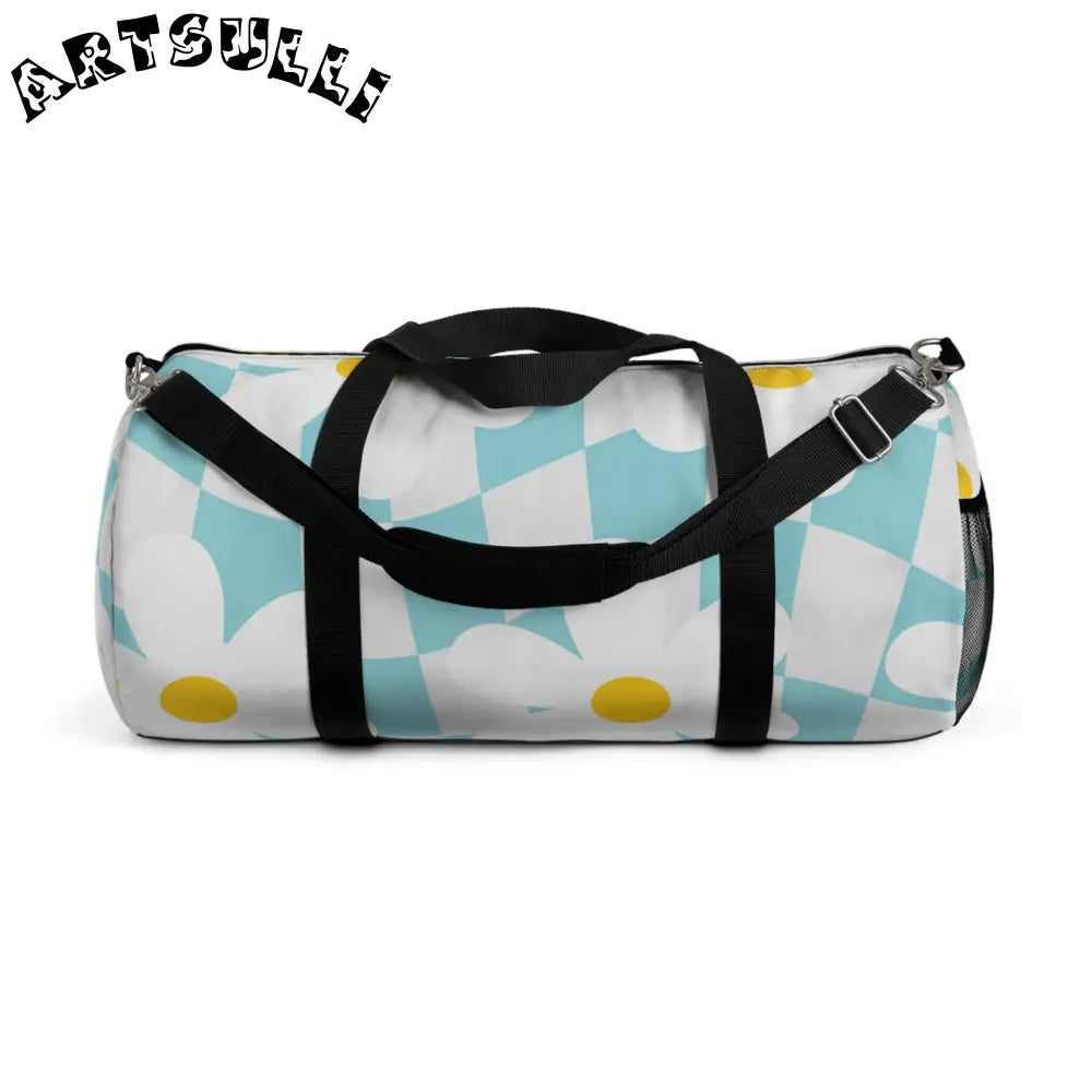 JAKKOUTTHEBXX Trippy Check Garden Duffel Bag JAKKOUTTHEBXX Artsulli
