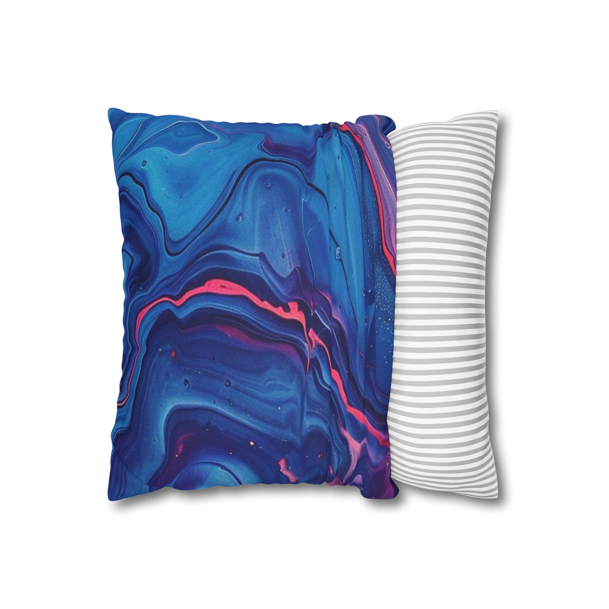 Spun Polyester Square Pillowcase, Artsulli - Art is Long, Life is Short, Home Decor, , , , , , , 