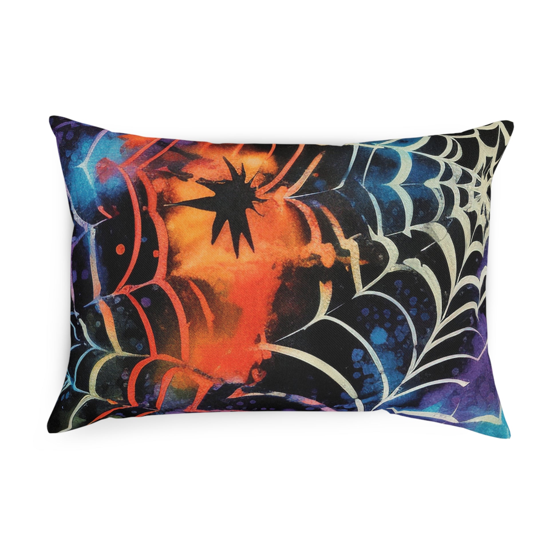 Spider Web Tie Dye Cushion, Artsulli - Art is Long, Life is Short, Home Decor, , , , , , , 