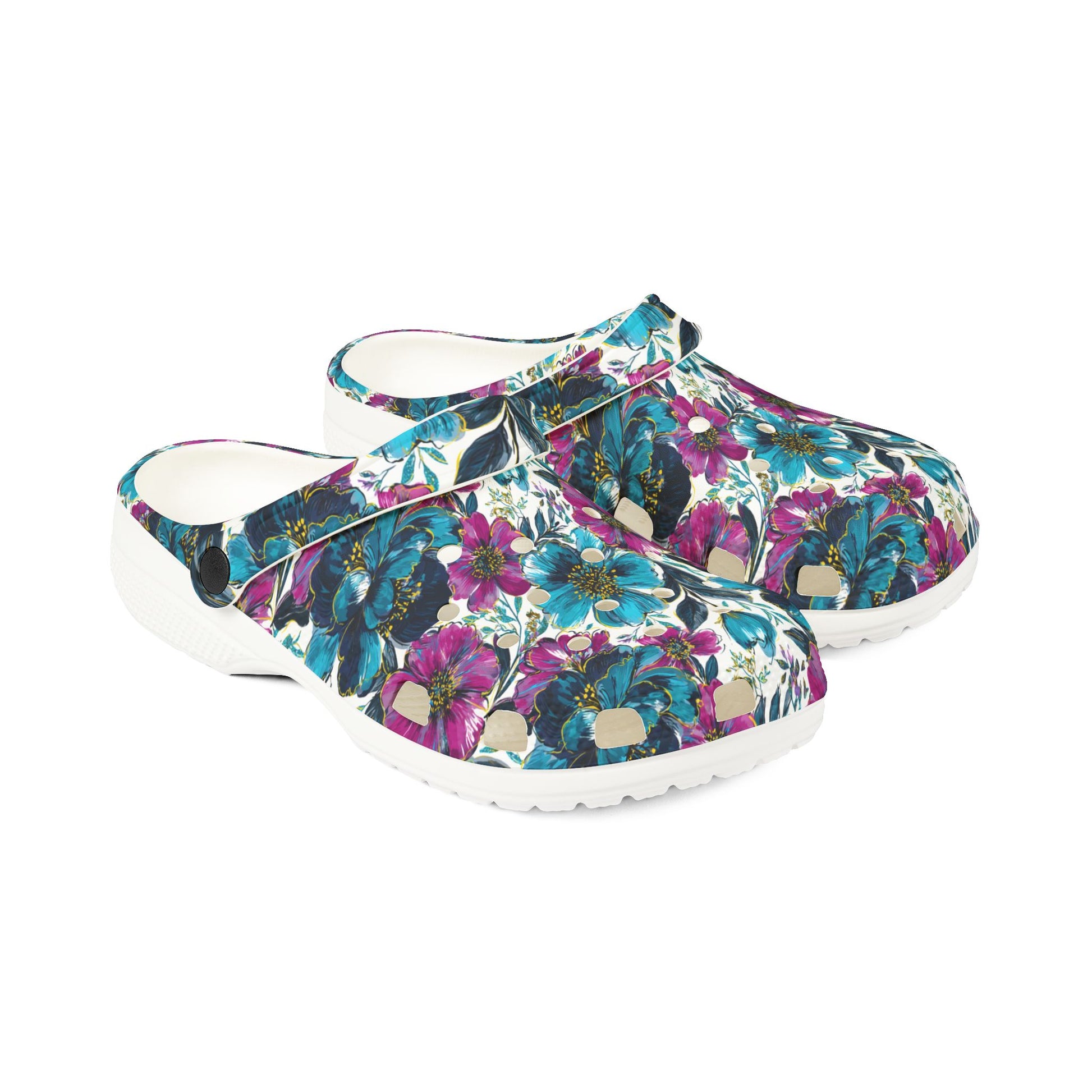 EVA Foam Rubber Shoes (AOP), Artsulli - Art is Long, Life is Short, Shoes, , , , , , , 