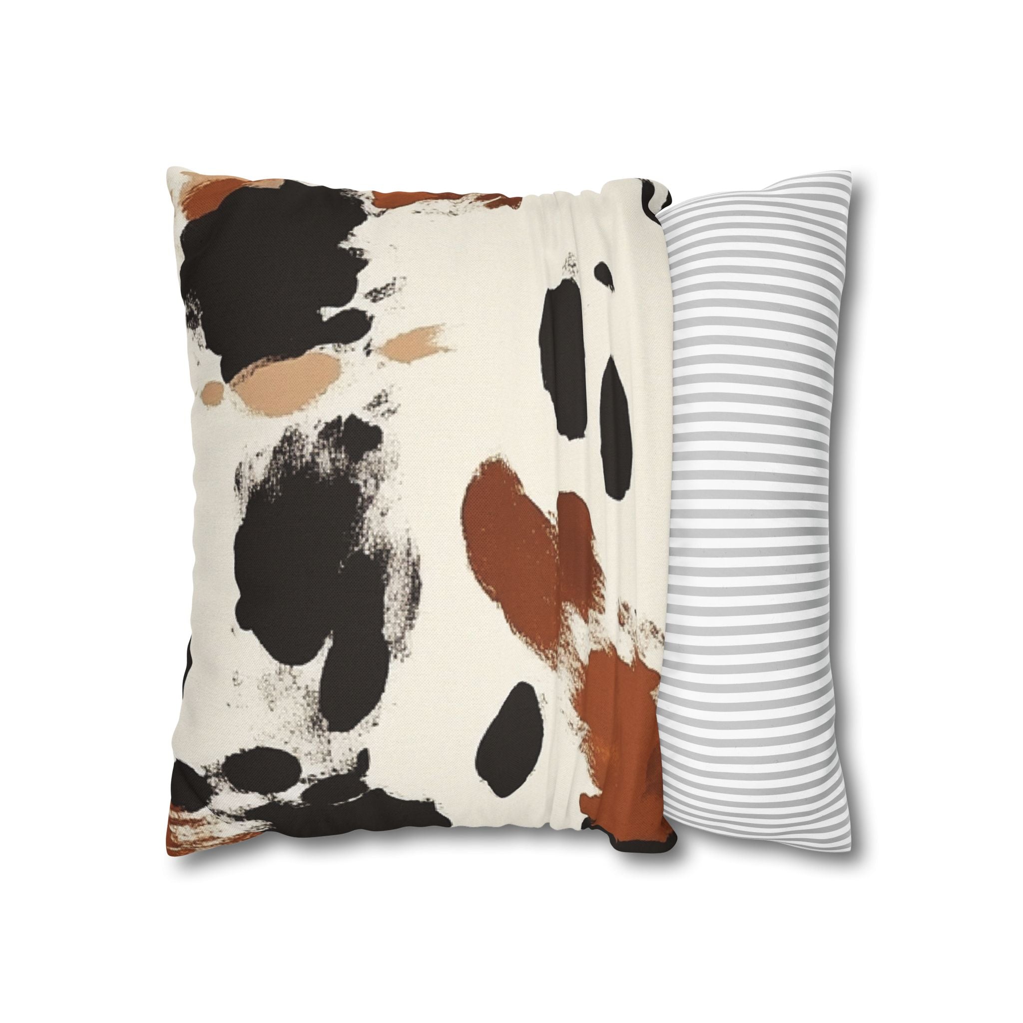Spun Polyester Square Pillowcase