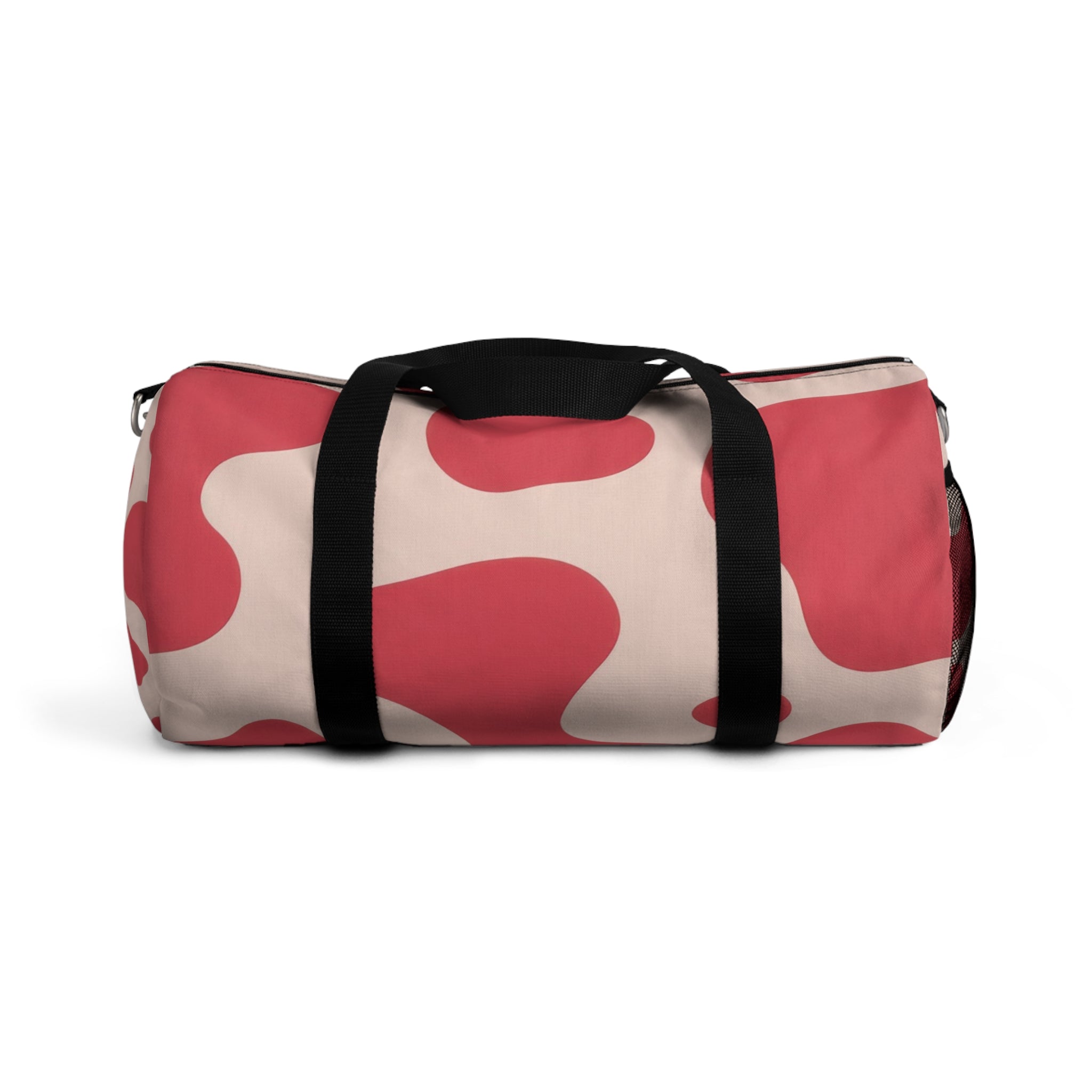 Red Jungle Cow Duffel Bag, Artsulli - Art is Long, Life is Short, Bags, Size, Small, , , , , 94066136219815236497