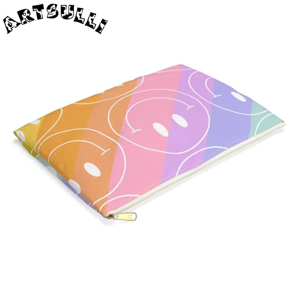 JAKKOUTTHEBXX Smiley Face x Rainbow Stripes Multi-Color Accessory