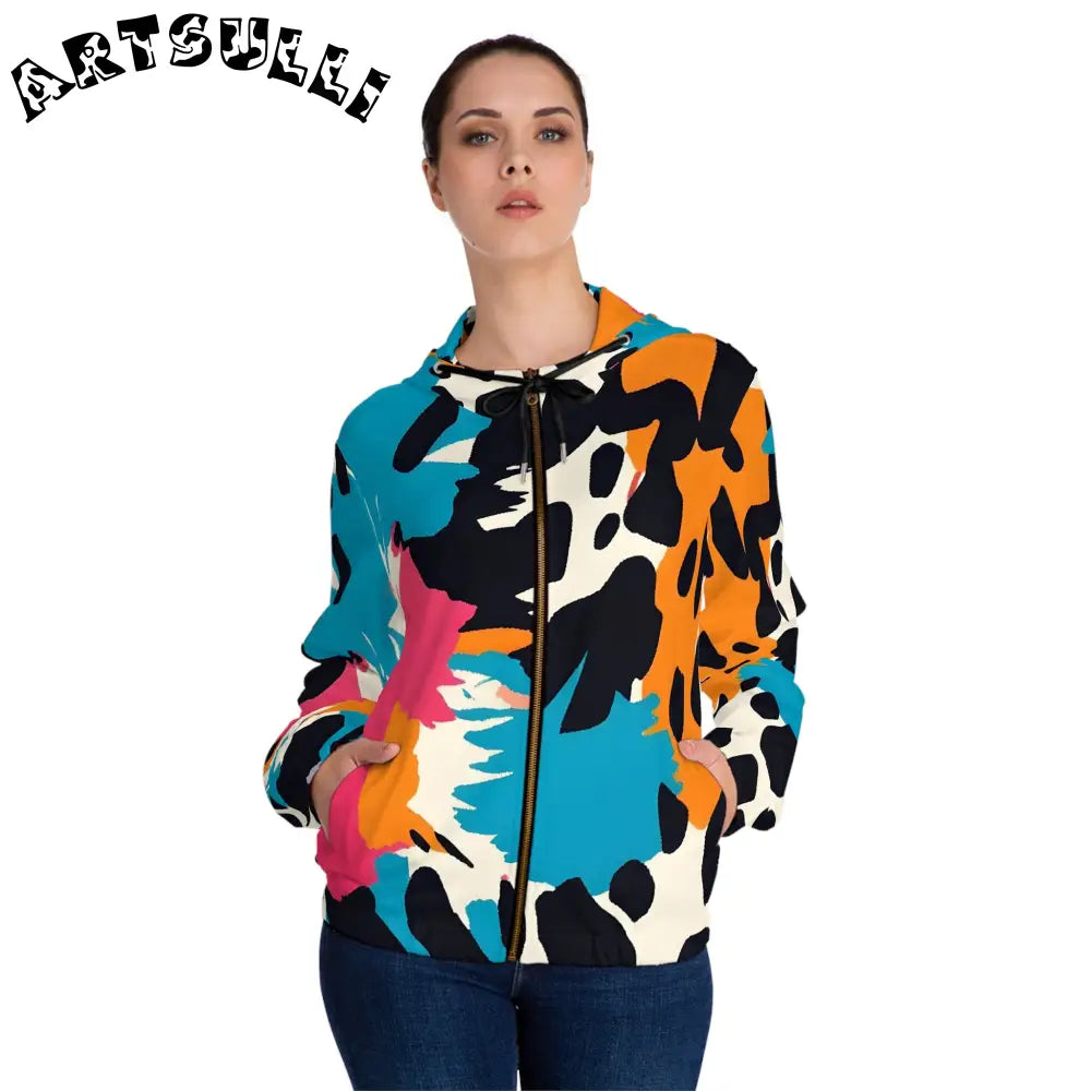 JAKKOUTTHEBXX Wild Brush Strokes x Animal Print Multi-Color Women’s