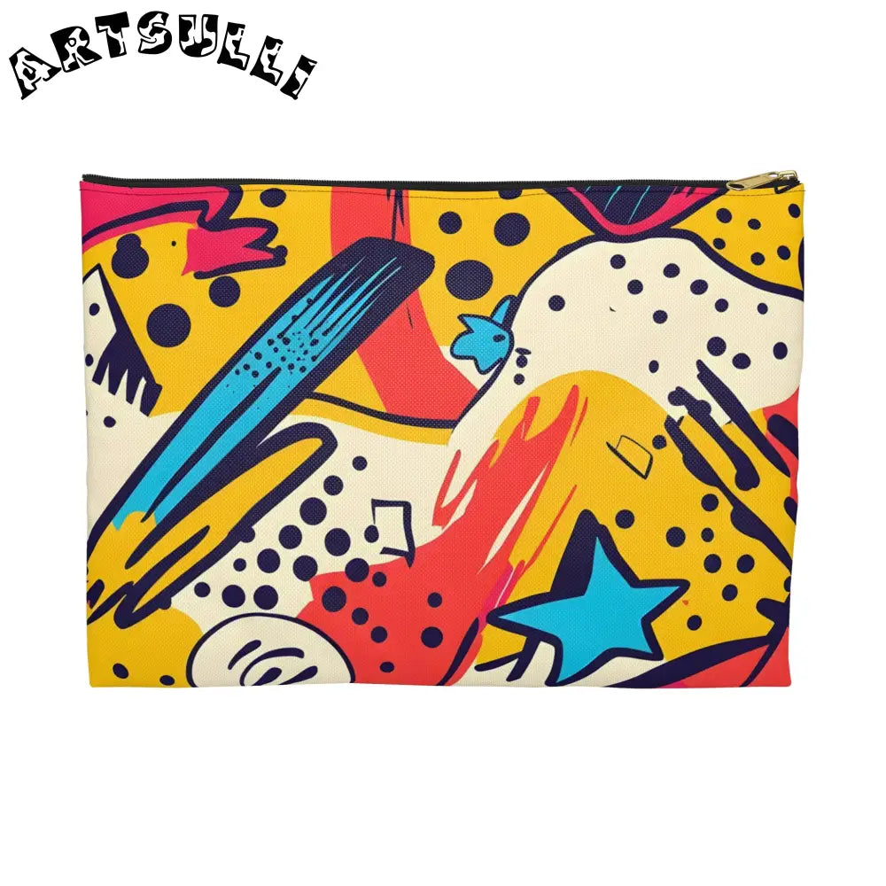 JAKKOUTTHEBXX Comic x Pop Art Accessory Pouch JAKKOUTTHEBXX Artsulli