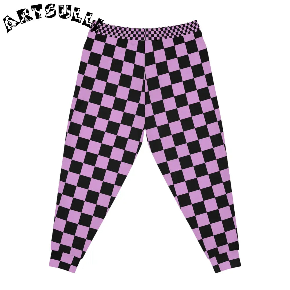 JAKKOUTTHEBXX Pixel Punk Vision Athletic Joggers (AOP) JAKKOUTTHEBXX