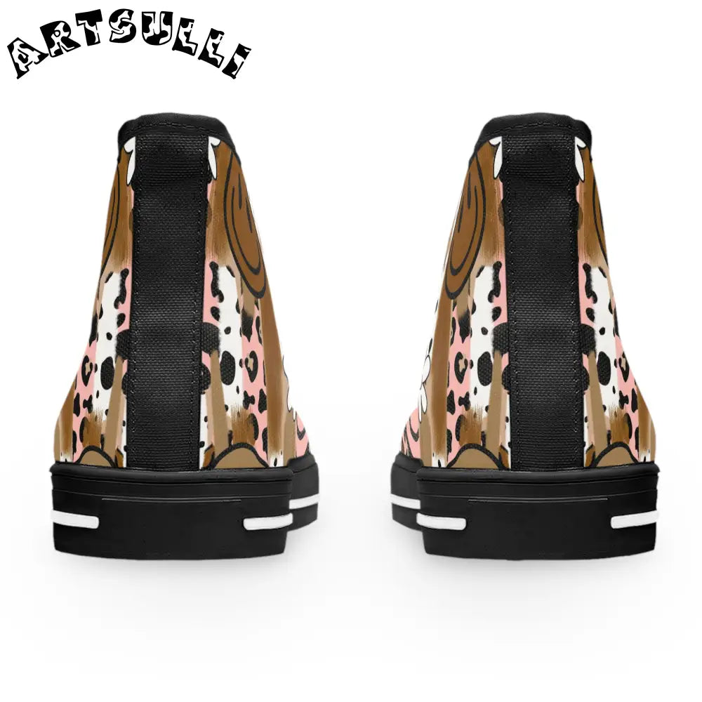 JAKKOUTTHEBXX Sutfin Ghosts Pop Art II Women’s High Top Sneakers