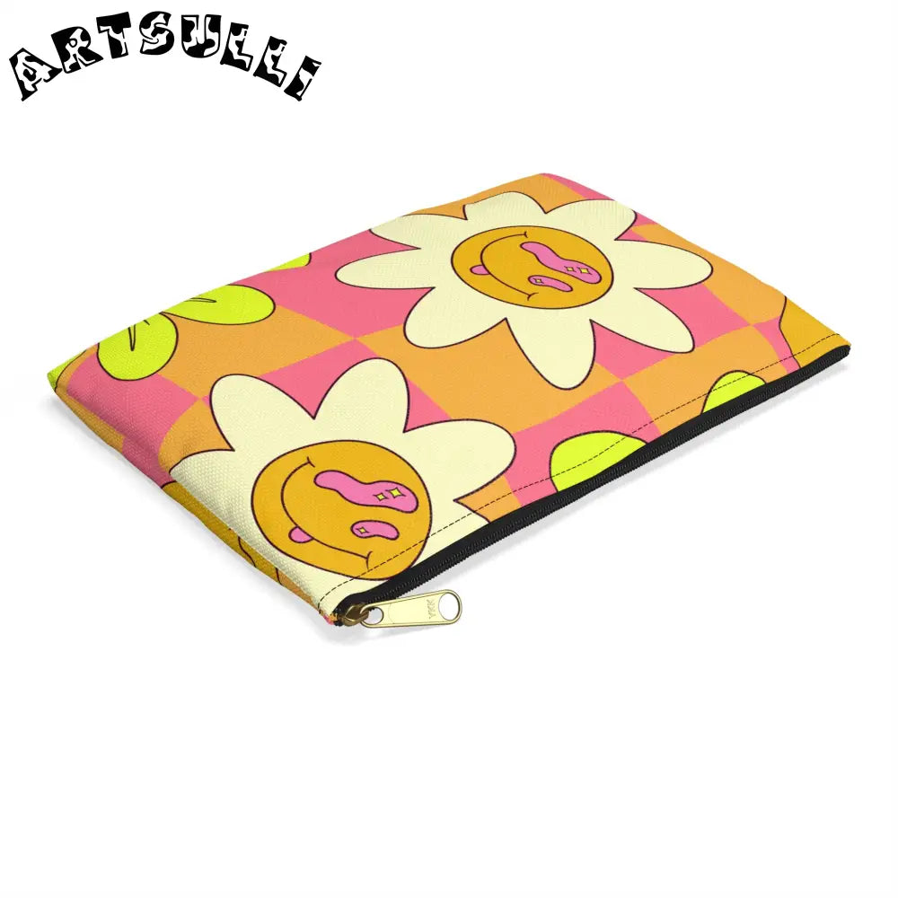 JAKKOUTTHEBXX Trippy Sour Face Rave Accessory Pouch JAKKOUTTHEBXX