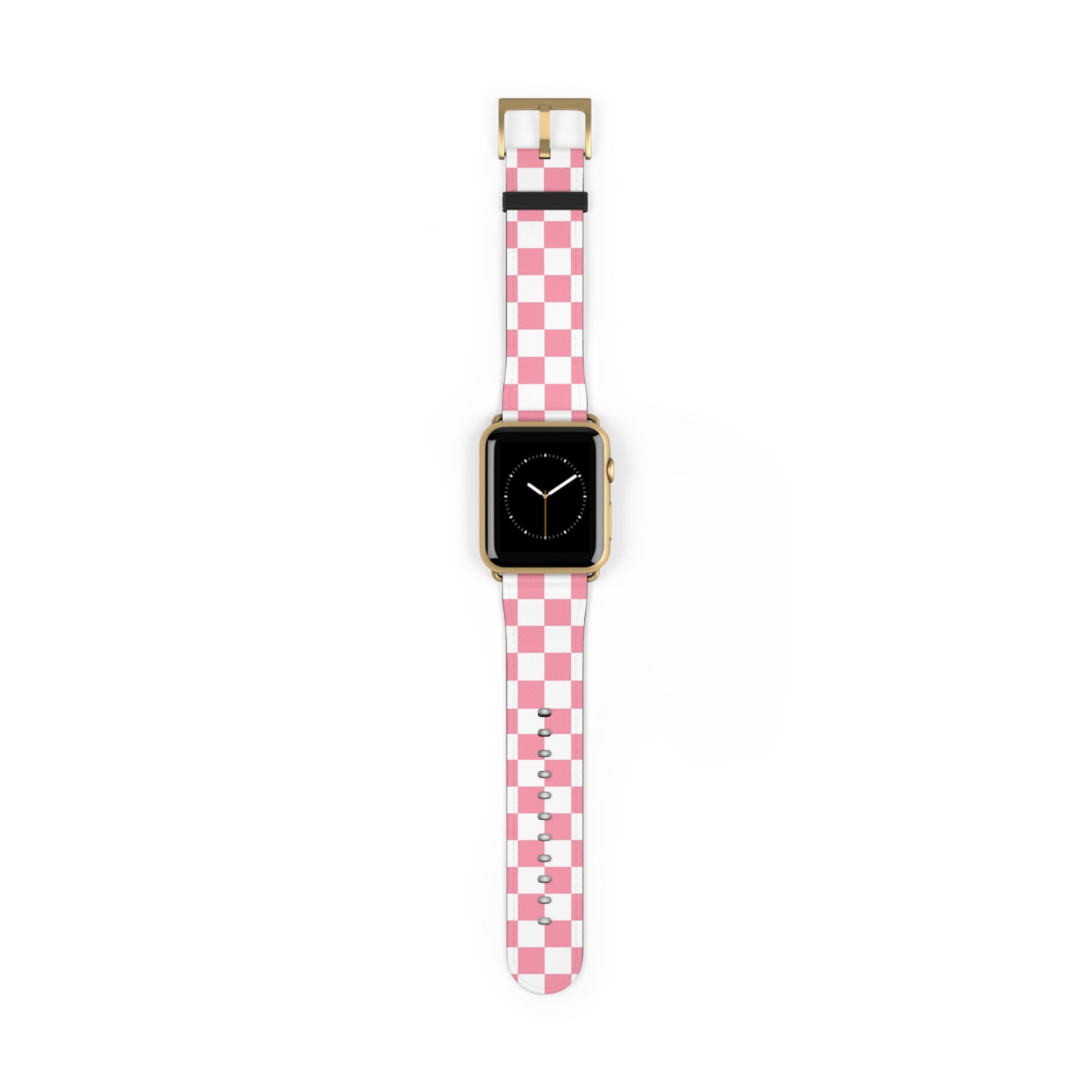 Brigandine Checkered Scene Watch Band, Artsulli - Art is Long, Life is Short, Accessories, Size, 42 - 45 mm, Color, Gold Matte, , , 69388141626485233001