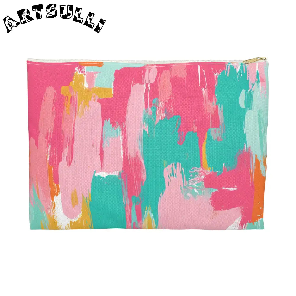 JAKKOUTTHEBXX Preppy Pixel Bloom II Accessory Pouch JAKKOUTTHEBXX