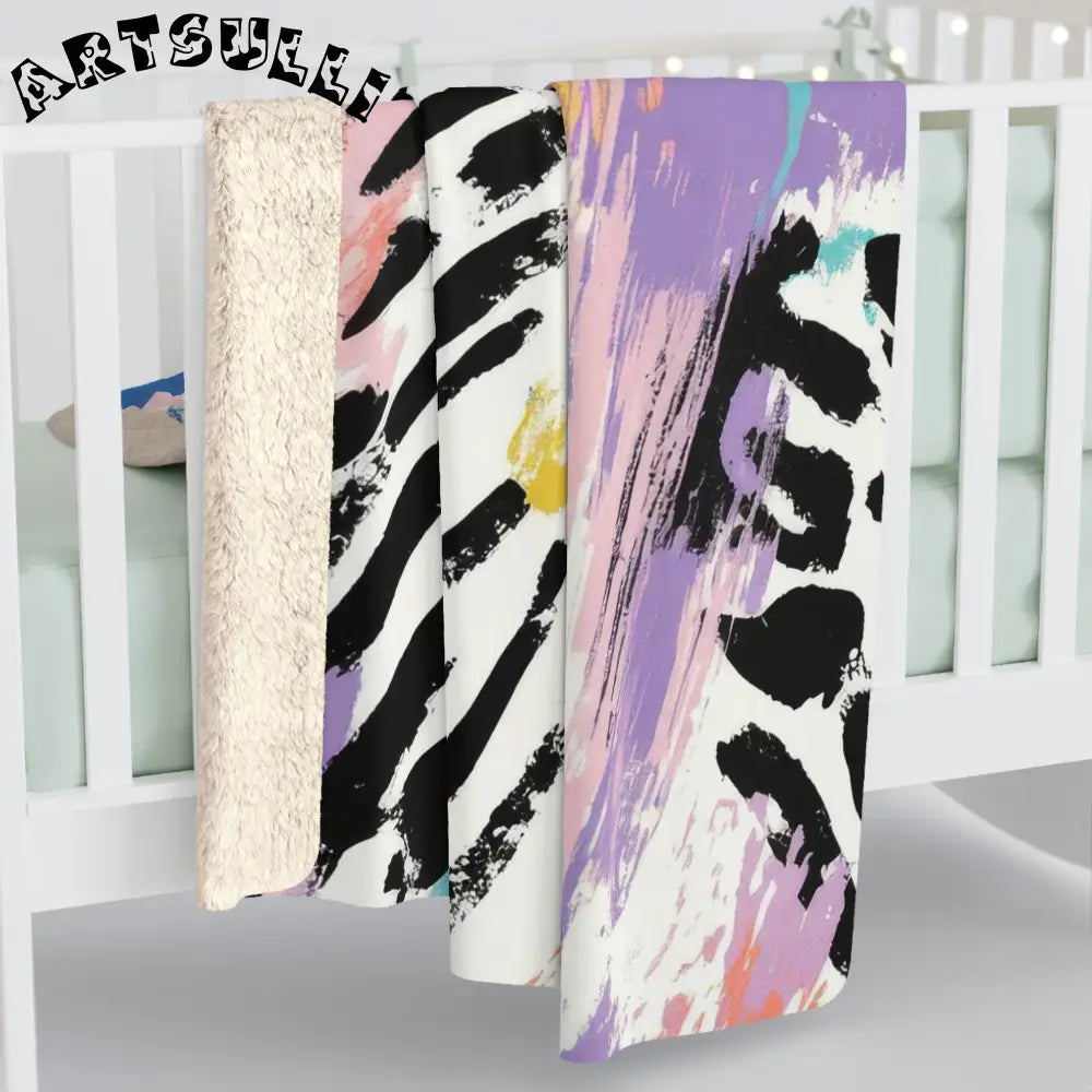 JAKKOUTTHEBXX Wild Zebra Stripes x Paint Brush Strokes Multi-Color