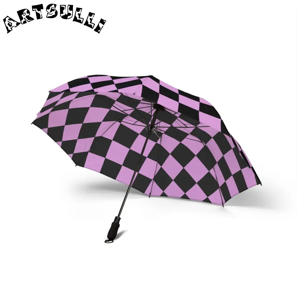 JAKKOUTTHEBXX Pixel Punk Vision Semi-Automatic Foldable Umbrella
