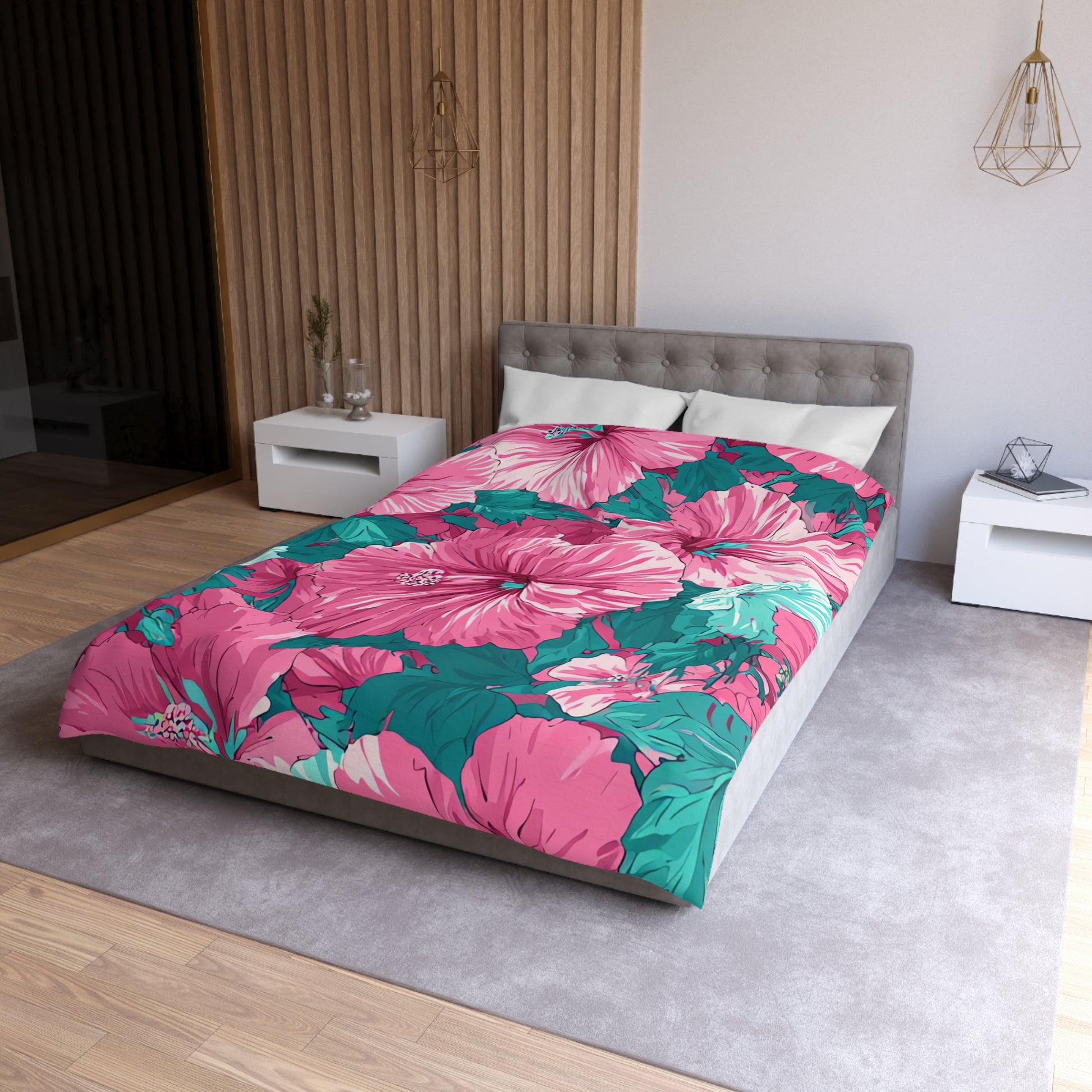 Flowerpunk Aloha Microfiber Duvet Cover, Artsulli - Art is Long, Life is Short, Home Decor, , , , , , , 