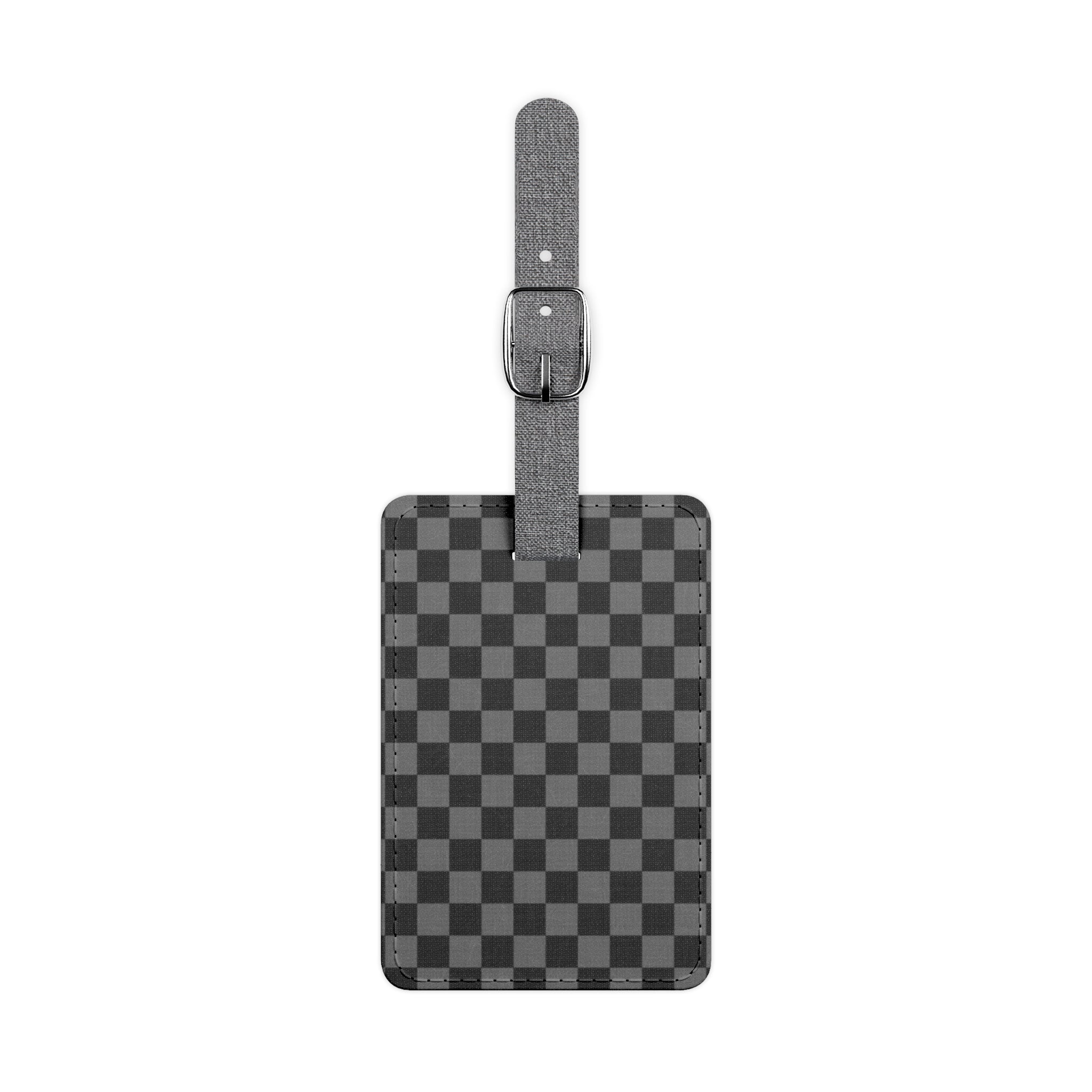 8K Void Surfer Saffiano Polyester Luggage Tag, Rectangle, Artsulli - Art is Long, Life is Short, Accessories, Size, One size, Shape, Rectangle, , , 24891637530832578079