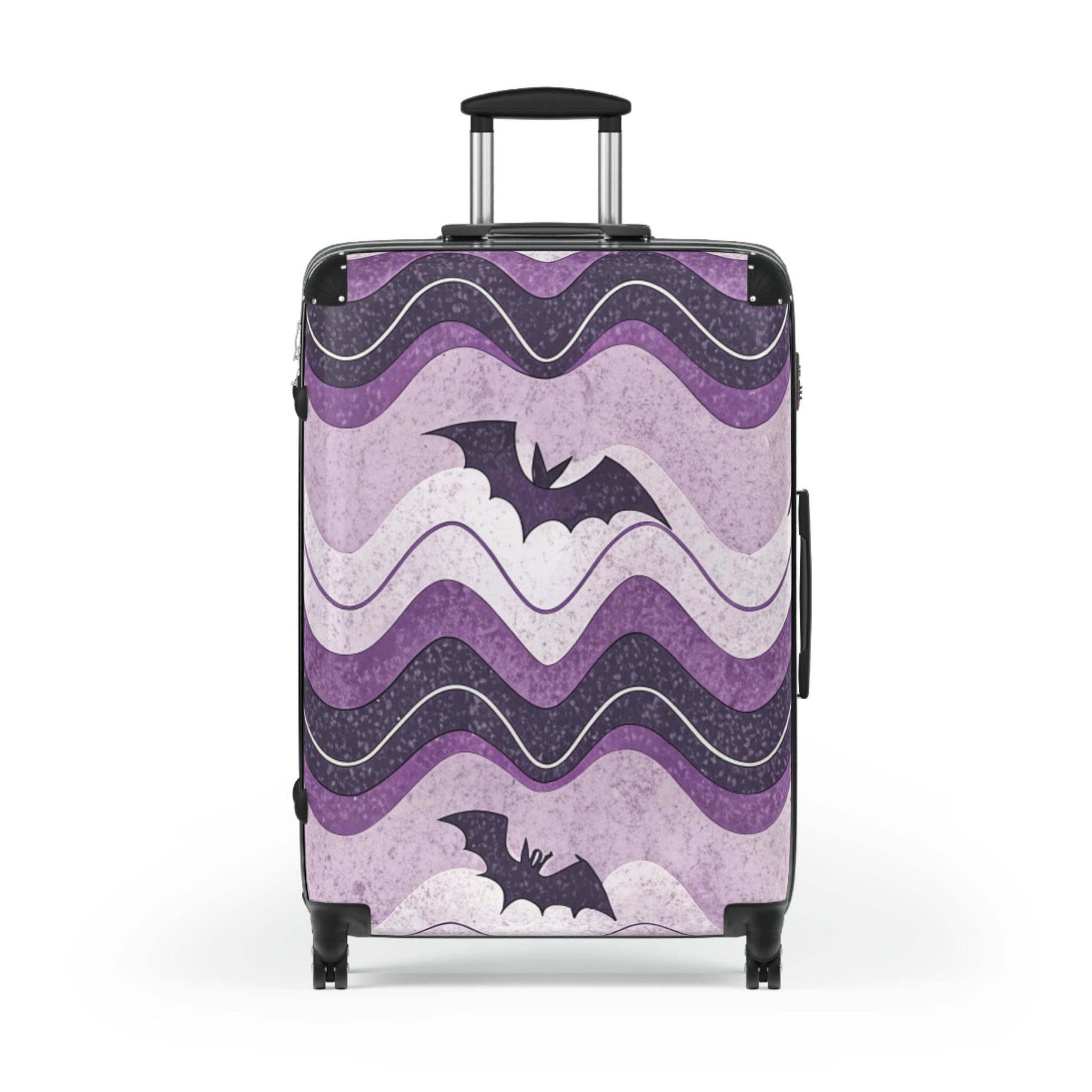 Bat Wave Suitcase, Artsulli - Art is Long, Life is Short, Bags, Size, Large, Color, Black, , , 45315105795923