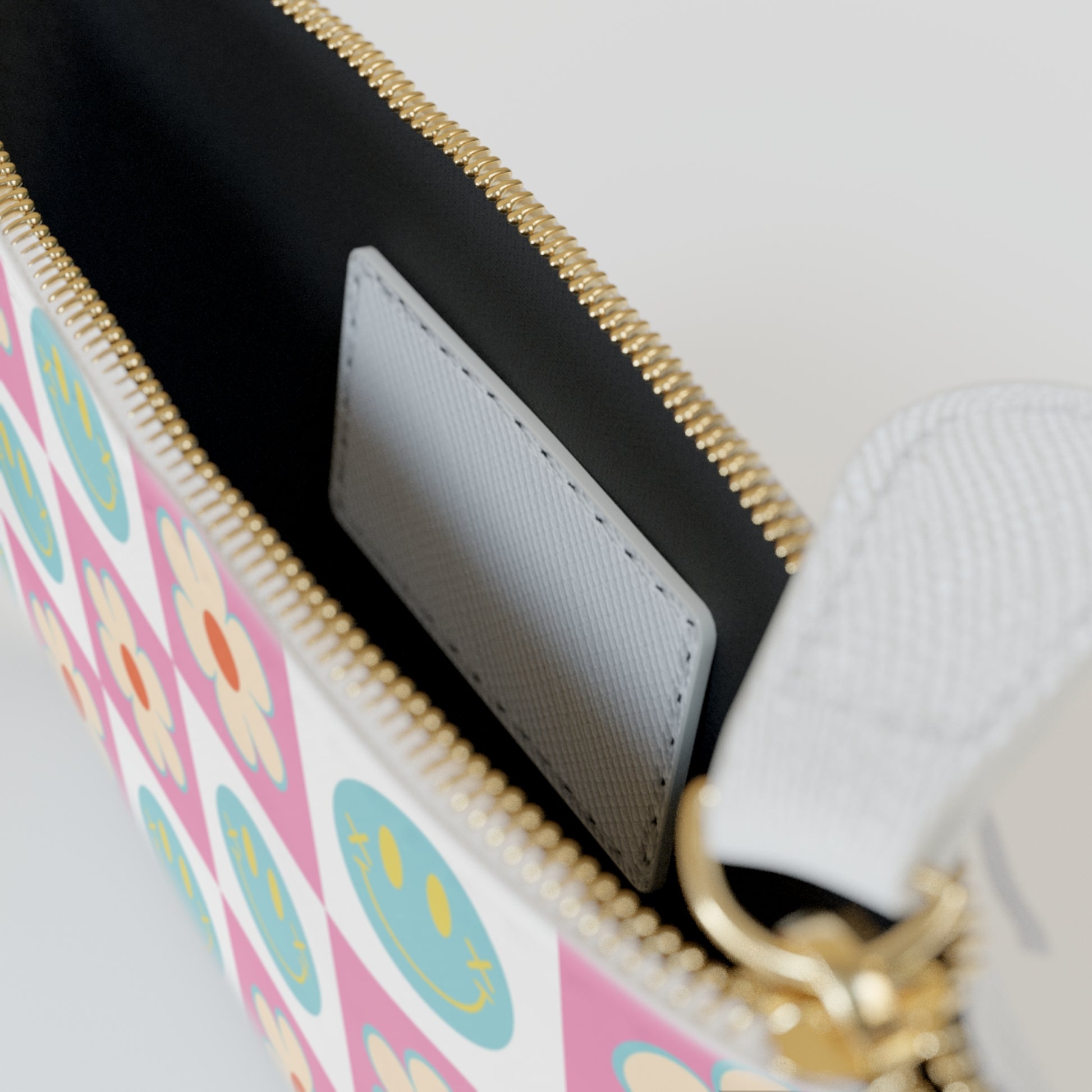 Madotsukis Grin Bloom Mini Clutch Bag, Artsulli - Art is Long, Life is Short, Bags, , , , , , , 
