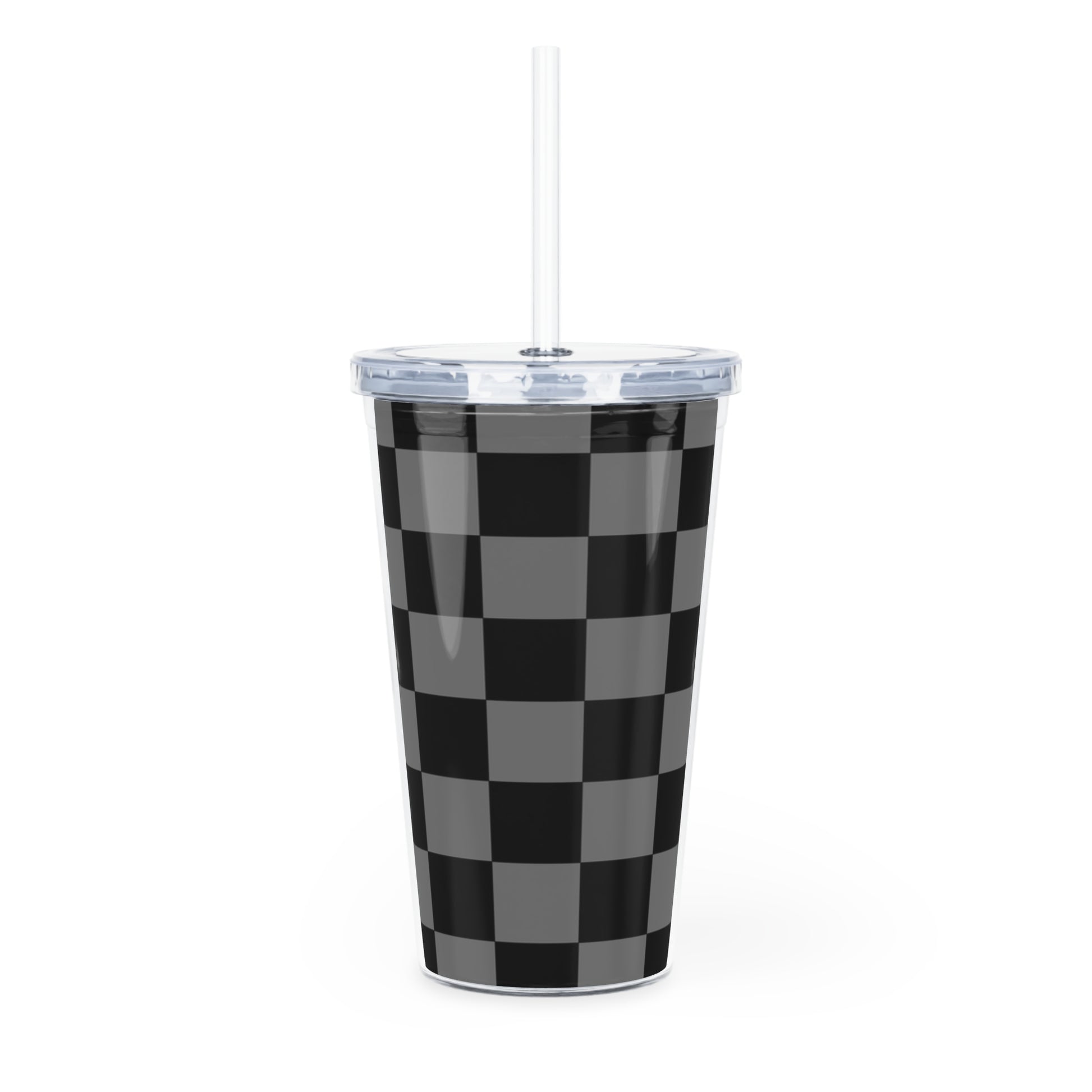 8K Void Surfer Plastic Tumbler with Straw, Artsulli - Art is Long, Life is Short, Mug, , , , , , , 