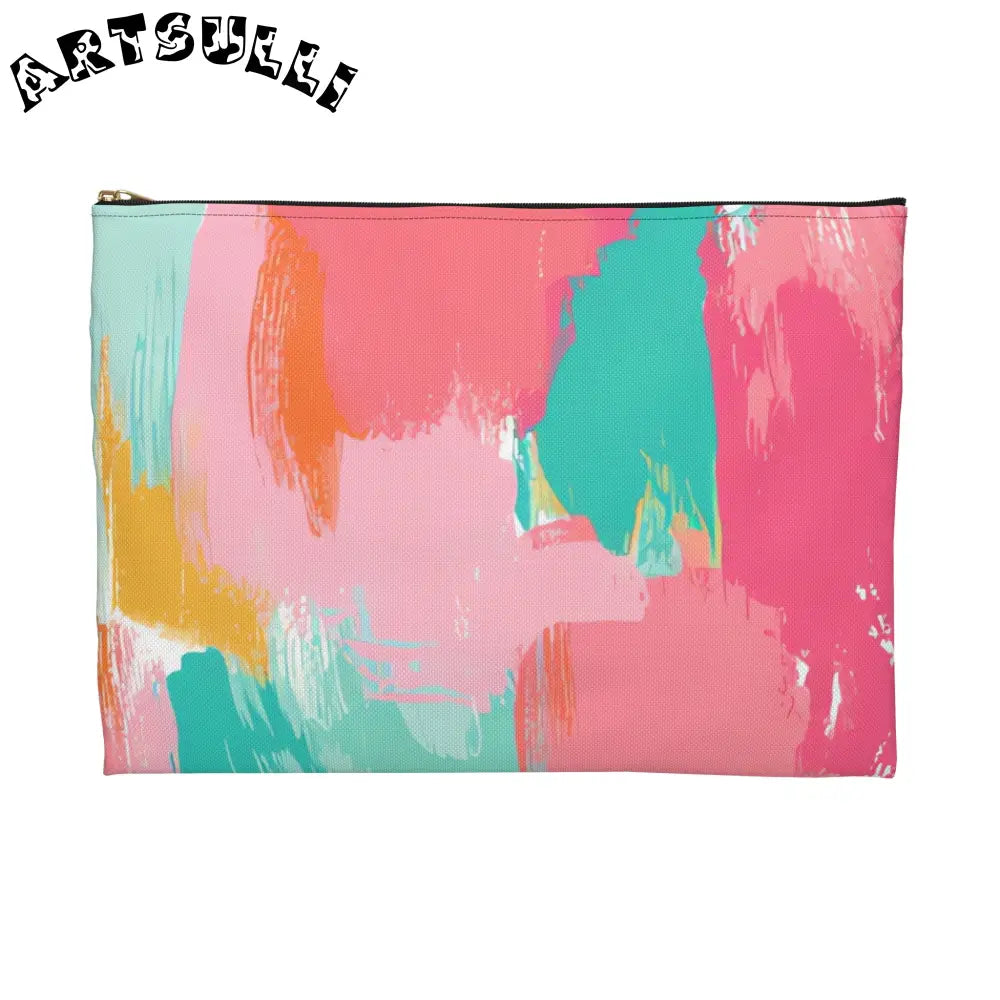 JAKKOUTTHEBXX Preppy Pixel Bloom Accessory Pouch JAKKOUTTHEBXX