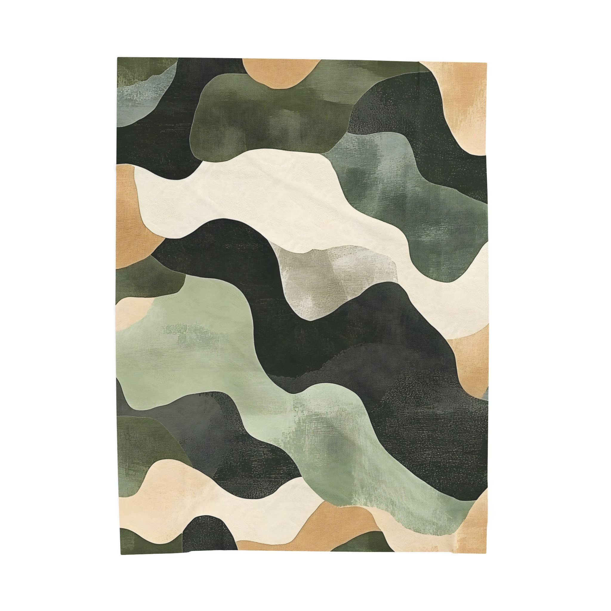 Camo Art Velveteen Plush Blanket, Artsulli - Art is Long, Life is Short, All Over Prints, Size, 60" × 80", , , , , 13603705380755
