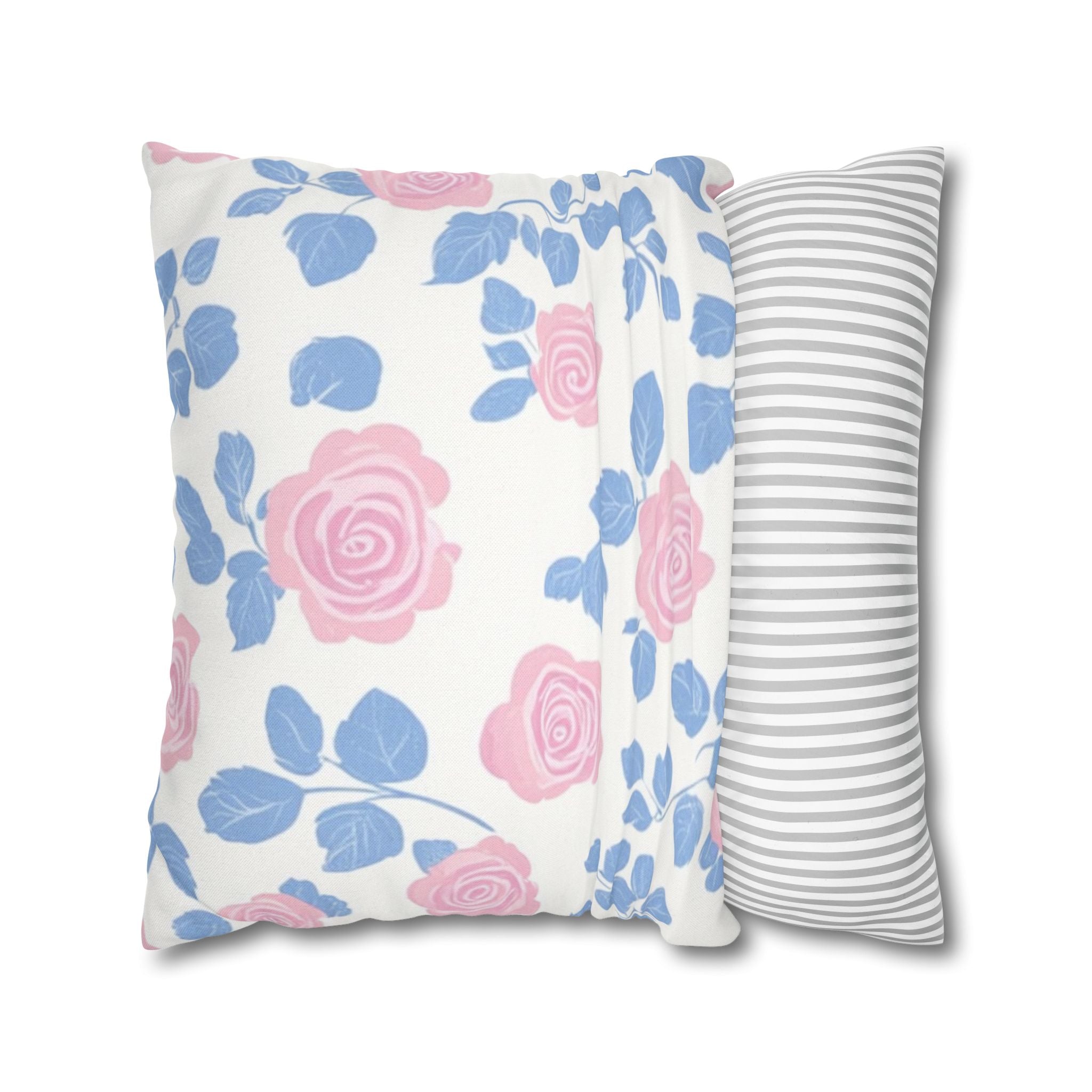 Spun Polyester Square Pillowcase
