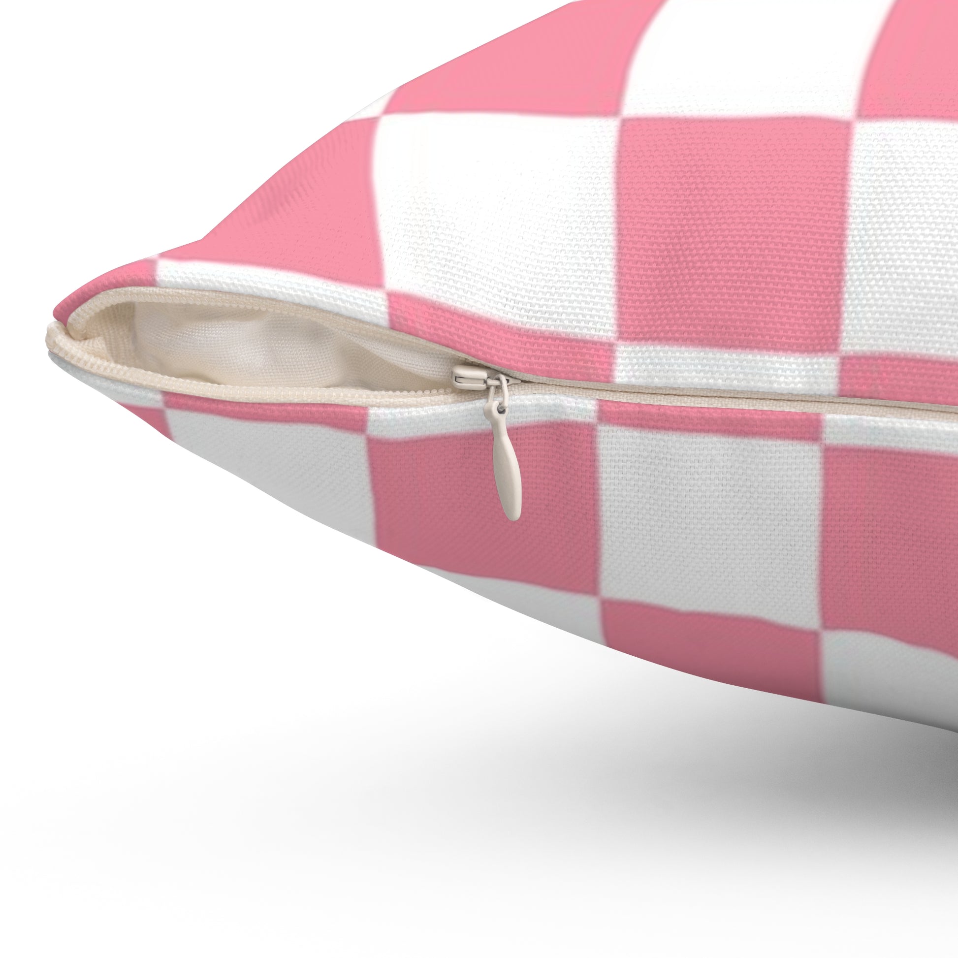 Brigandine Checkered Scene Spun Polyester Square Pillow, Artsulli - Art is Long, Life is Short, Home Decor, , , , , , , 