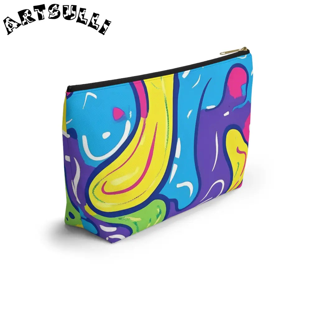 JAKKOUTTHEBXX Colorful Abstract T-Bottom Pouch 2025