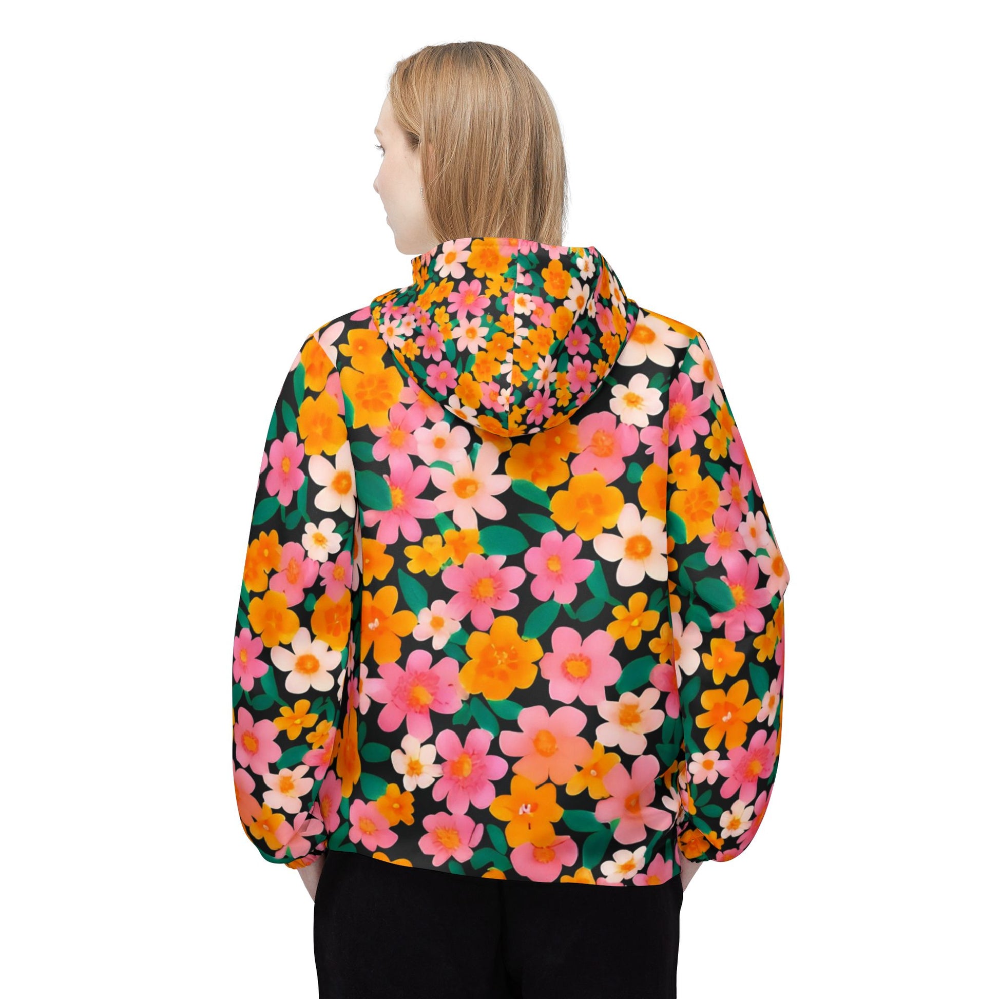 Windbreaker Jacket (AOP), Artsulli - Art is Long, Life is Short, Outerwear, , , , , , , 