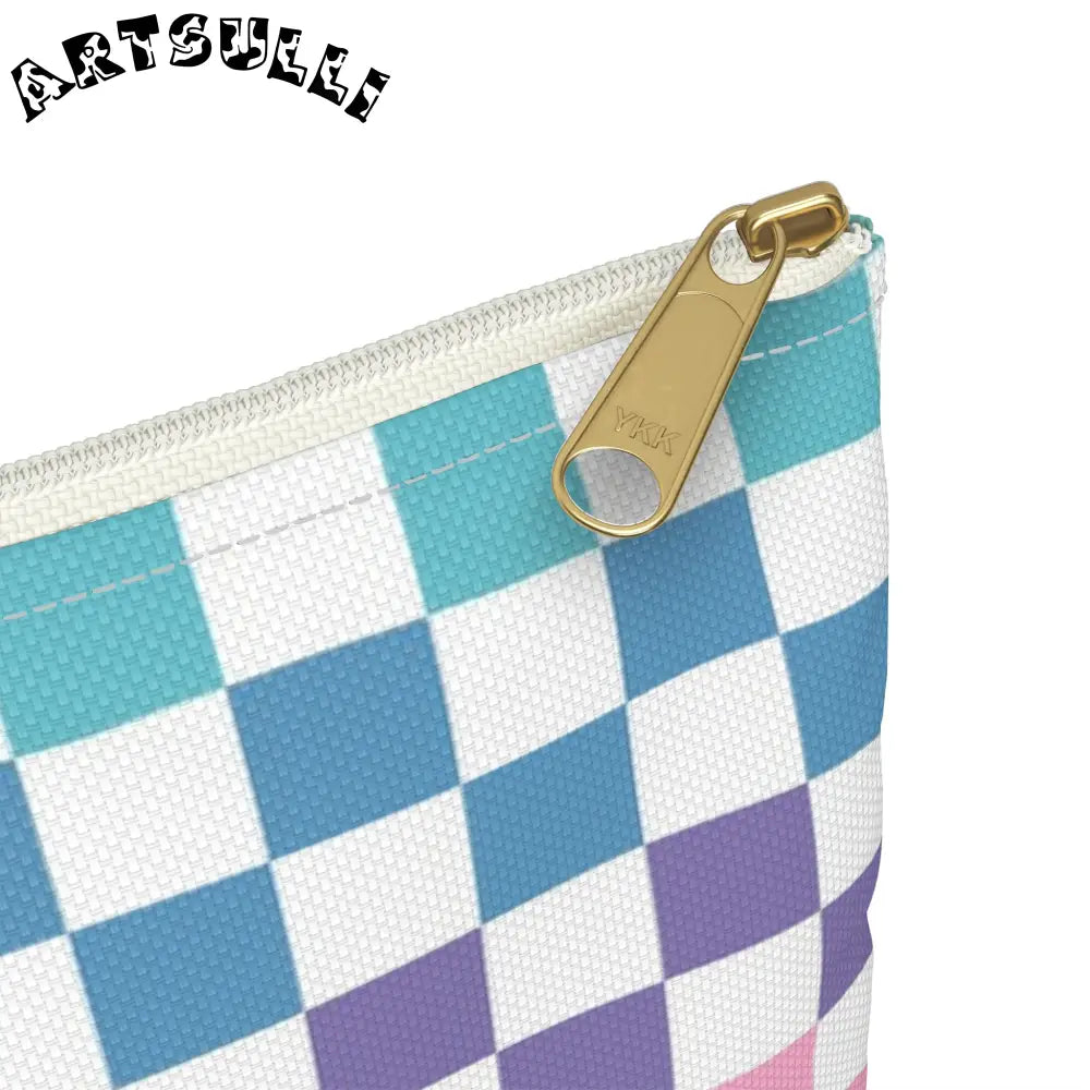 JAKKOUTTHEBXX Vaporwave Rainbow Checkerboard Multi-Color Accessory