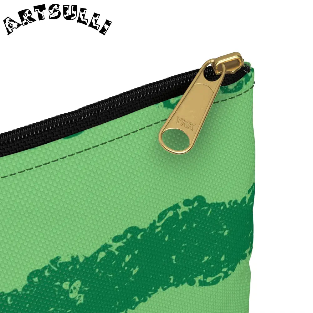 JAKKOUTTHEBXX Watermelon Green Accessory Pouch JAKKOUTTHEBXX