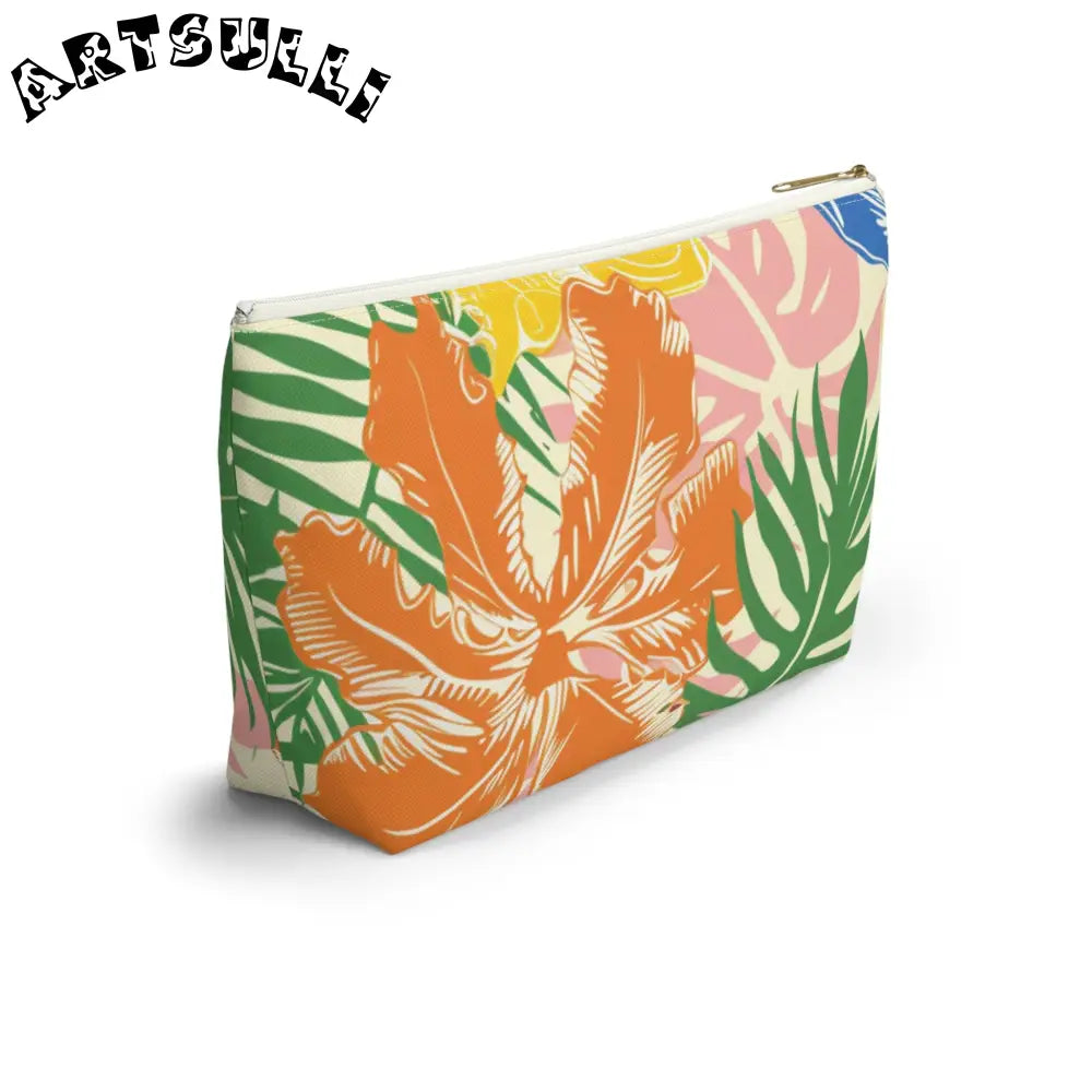 JAKKOUTTHEBXX Tropical Floral Art Illustration Pouch 2025