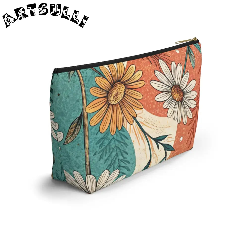 JAKKOUTTHEBXX Retro Daisy Dream II Accessory Pouch w T-bottom