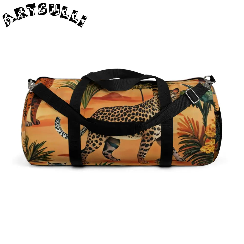 African Savannah Duffel Bag, Artsulli - Art is Long, Life is Short, Bags, Size, Large, , , , , 12723428196962770438
