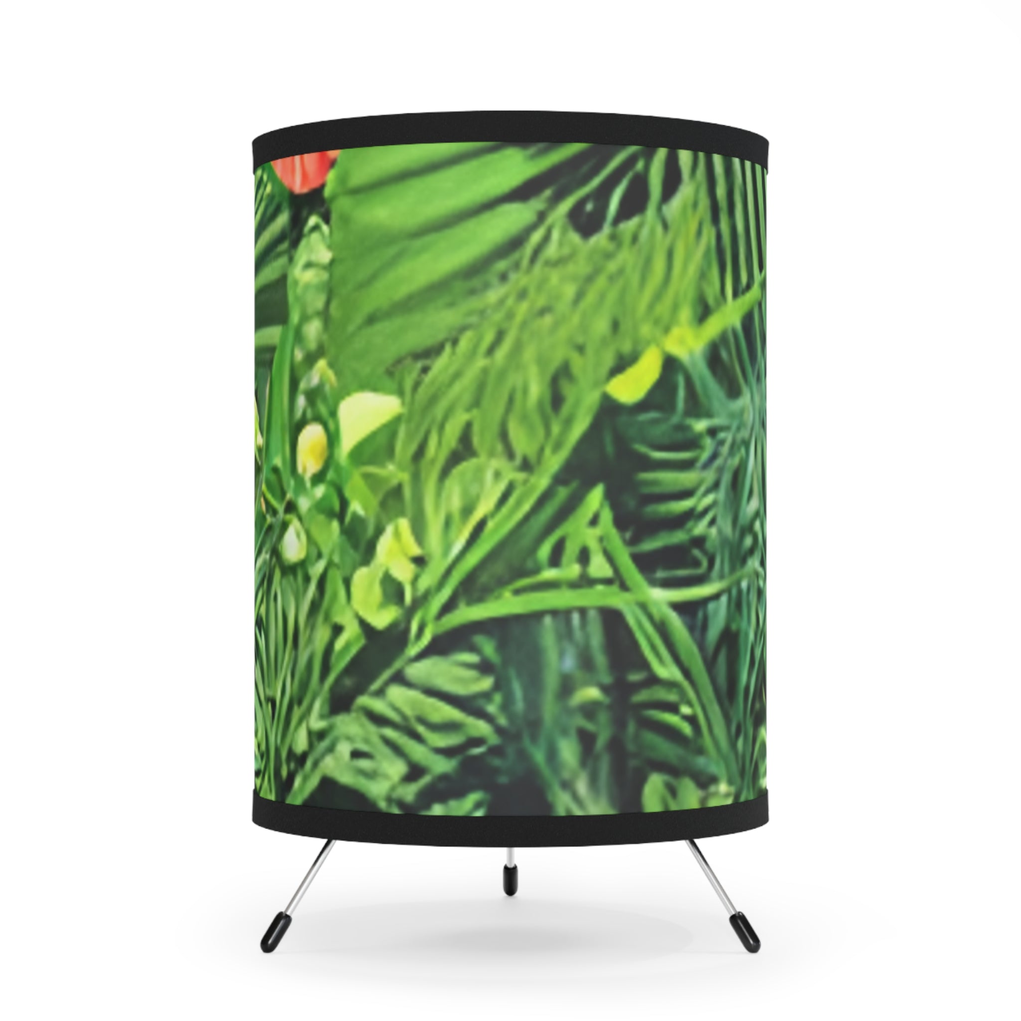 Jungle Zebra Art Tripod Lamp with High-Res Printed Shade, US\CA plug, Artsulli - Art is Long, Life is Short, Home Decor, Size, One size, Color, Black, , , 62941783641858