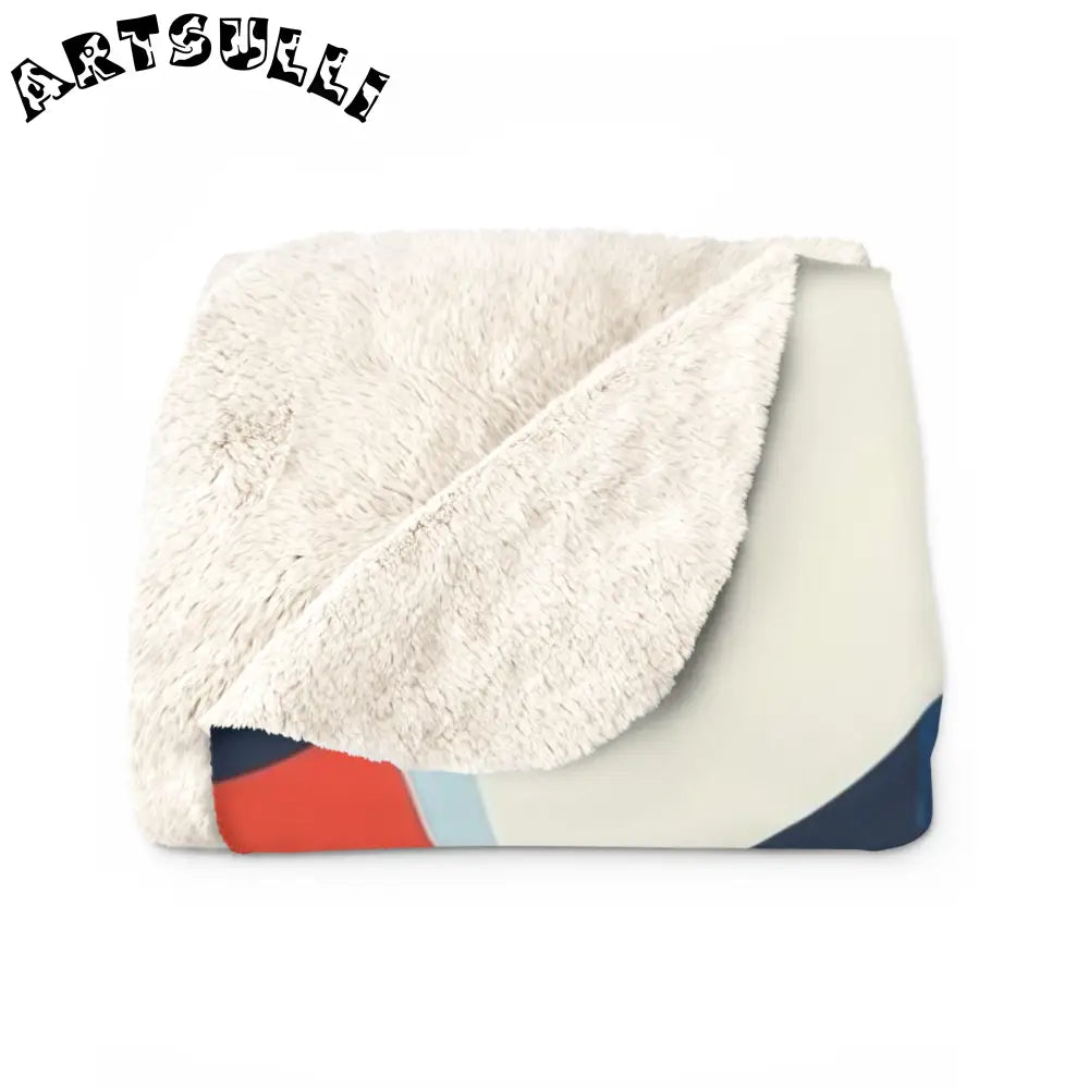 JAKKOUTTHEBXX Camo Ghosts Sherpa Fleece Blanket JAKKOUTTHEBXX