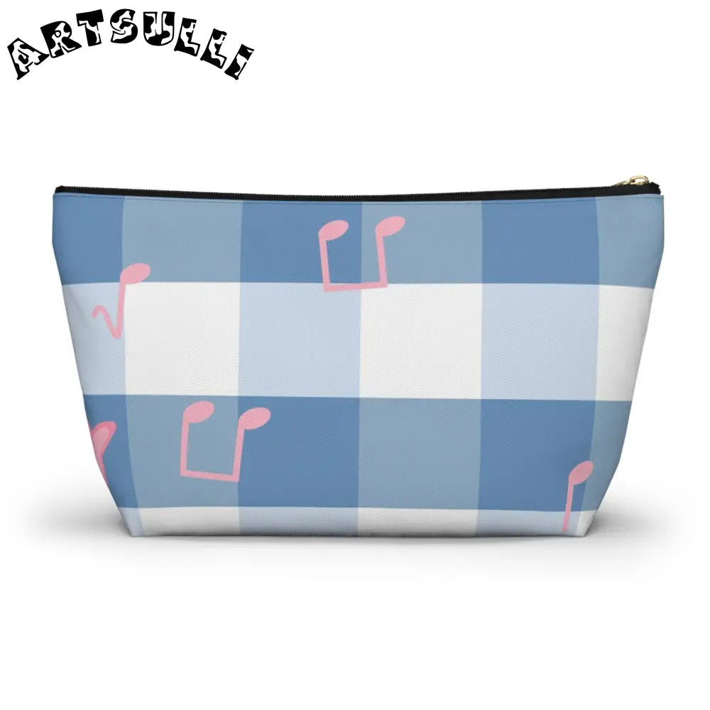 JAKKOUTTHEBXX Checkered Shark Music Notes Bag Artistic Works 2025