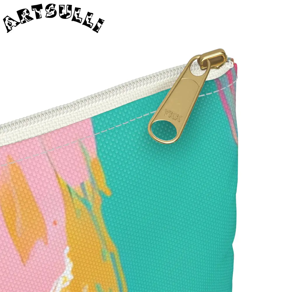 JAKKOUTTHEBXX Preppy Pixel Bloom Accessory Pouch JAKKOUTTHEBXX