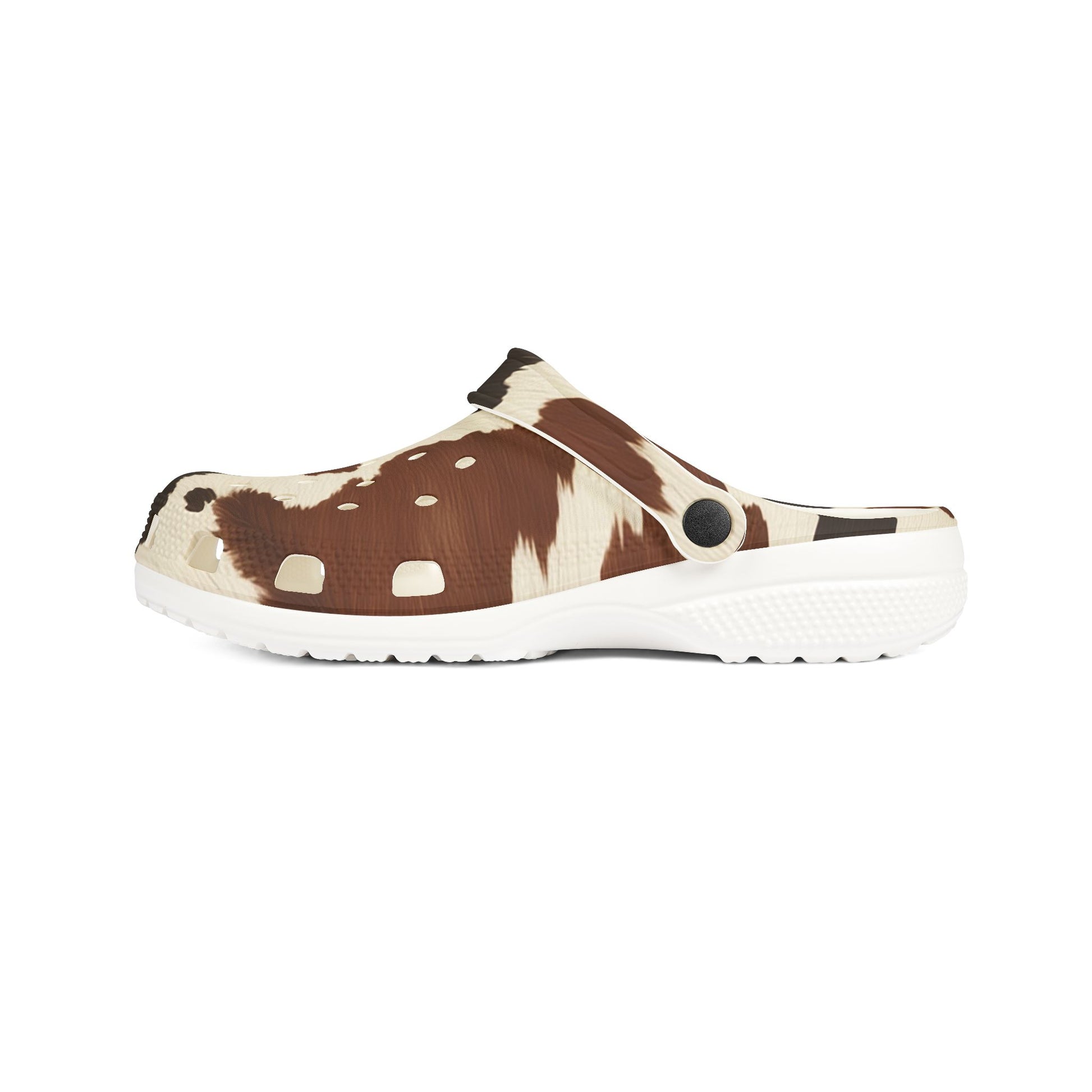 Artisanal Hide Map EVA Foam Rubber Shoes (AOP), Artsulli - Art is Long, Life is Short, Shoes, , , , , , , 
