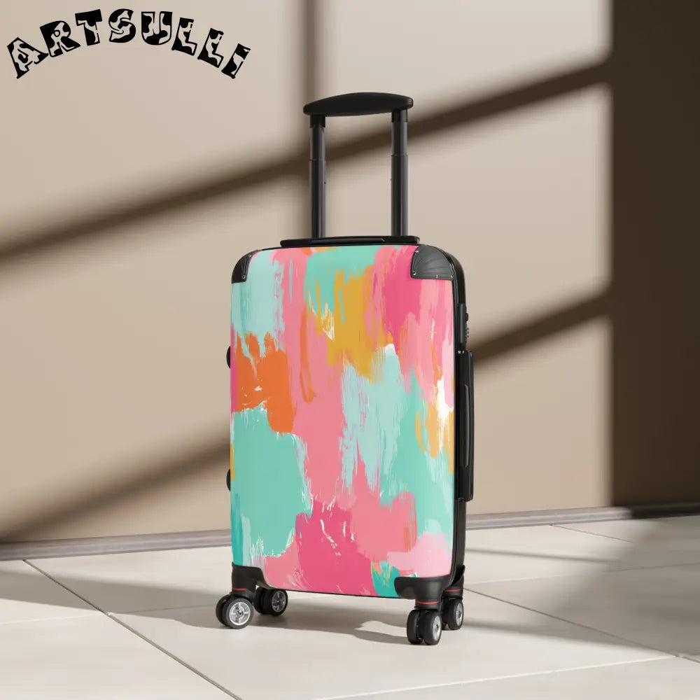 JAKKOUTTHEBXX Preppy Pixel Bloom Suitcase JAKKOUTTHEBXX Artsulli