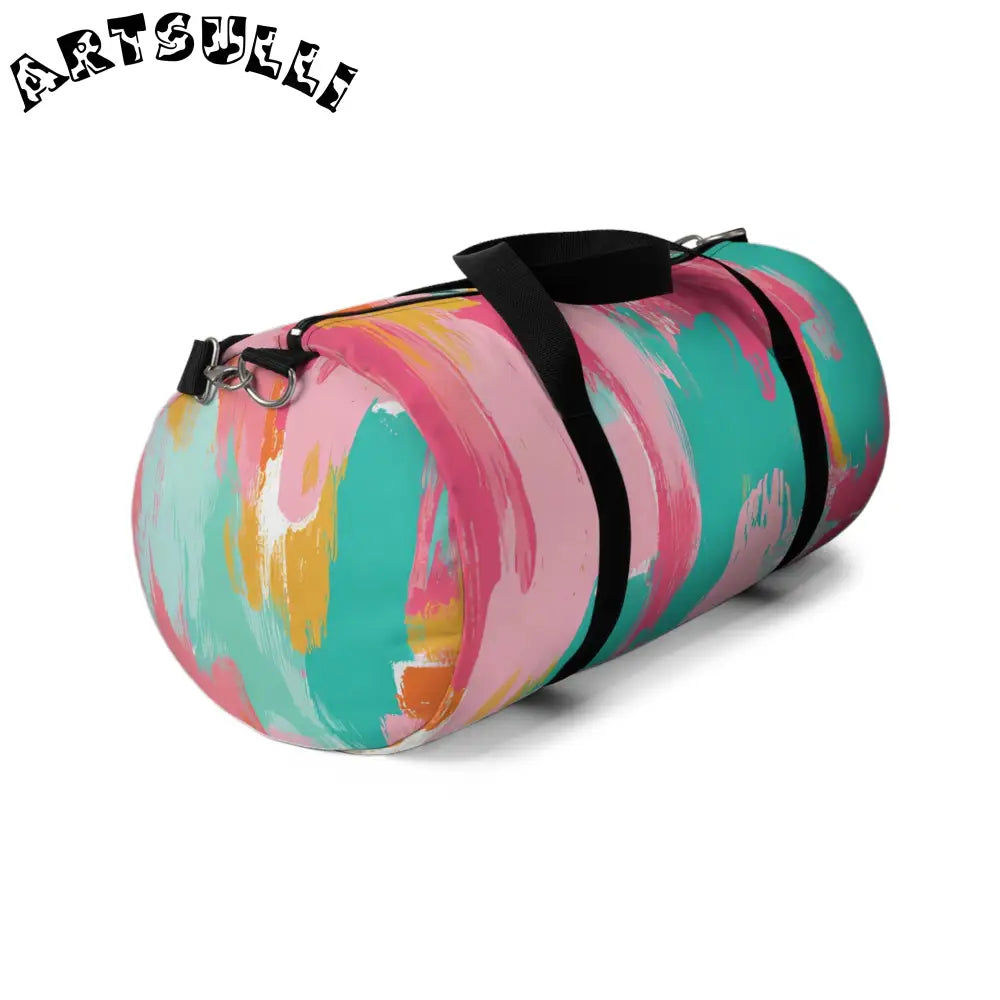 JAKKOUTTHEBXX Preppy Pixel Bloom Duffel Bag JAKKOUTTHEBXX Artsulli