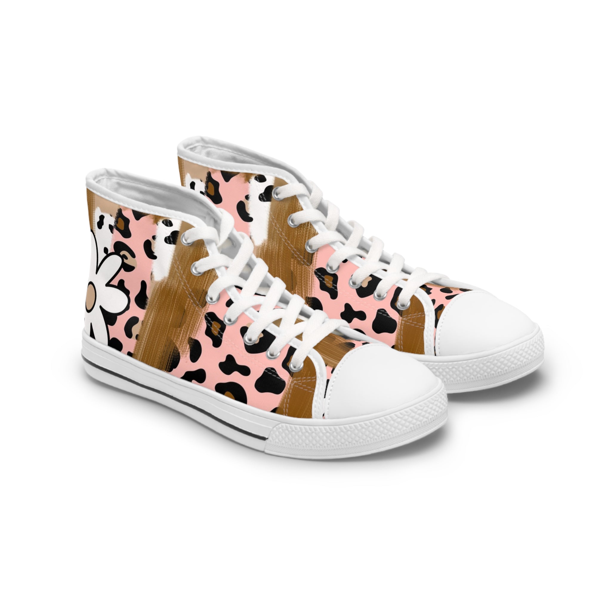 Sutfin Ghosts Pop Art Women's High Top Sneakers, Artsulli - Art is Long, Life is Short, Shoes, Size, US 5.5, Color, White sole, , , 24537646426894772965