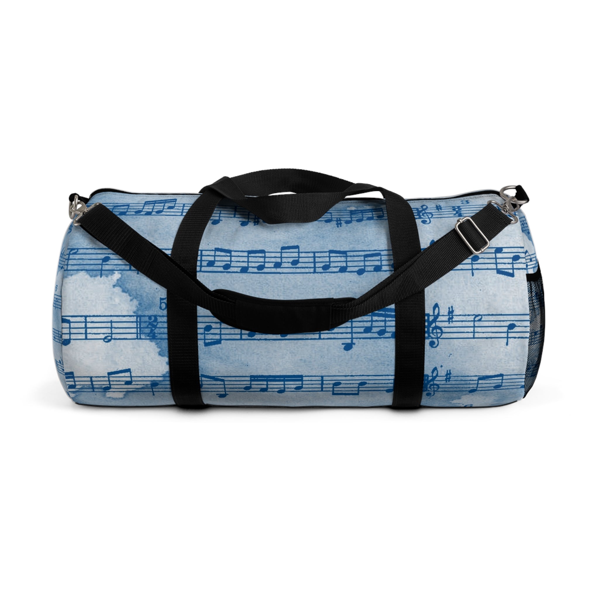Drip Spill Type Beat Sheet Music Blue Duffel Bag, Artsulli - Art is Long, Life is Short, Bags, Size, Large, , , , , 13372728324618109303