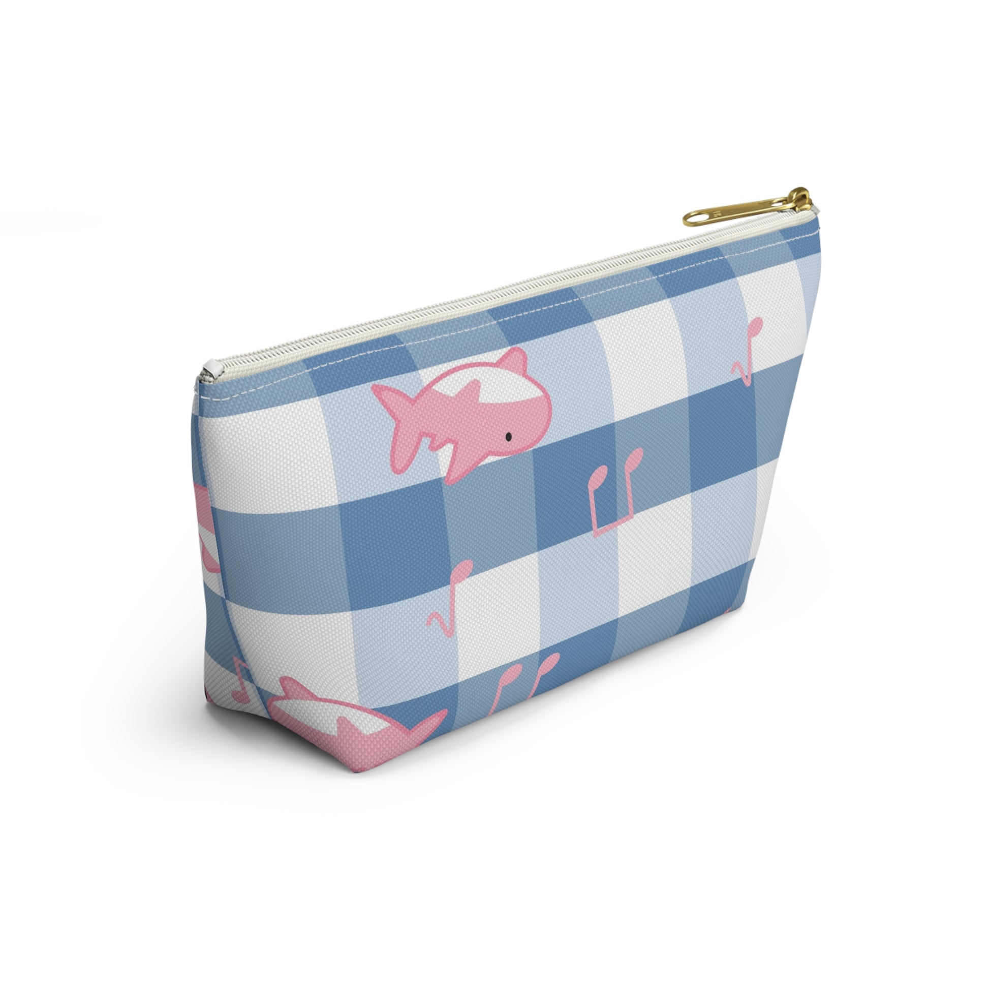 Music Shark II Accessory Pouch w T-bottom, Artsulli - Art is Long, Life is Short, Bags, , , , , , , 