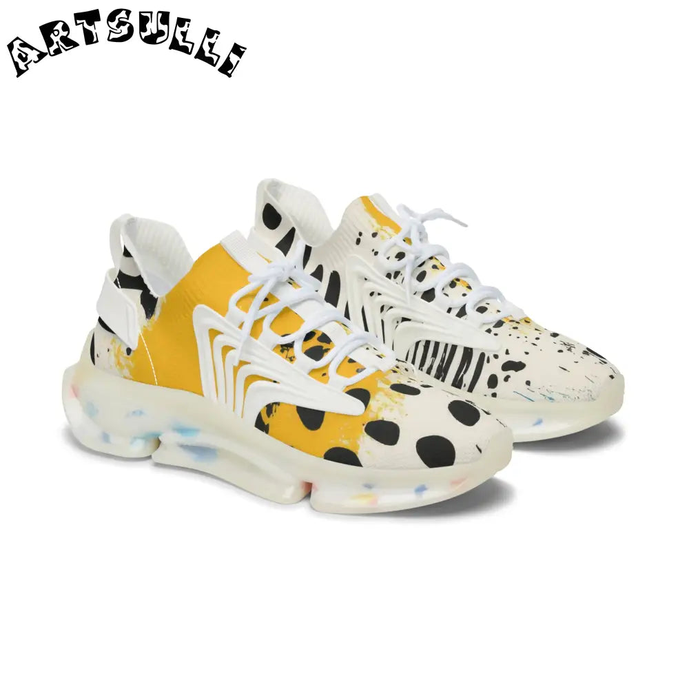JAKKOUTTHEBXX Rae Zebra Rhapsody Women’s Mesh Sneakers JAKKOUTTHEBXX