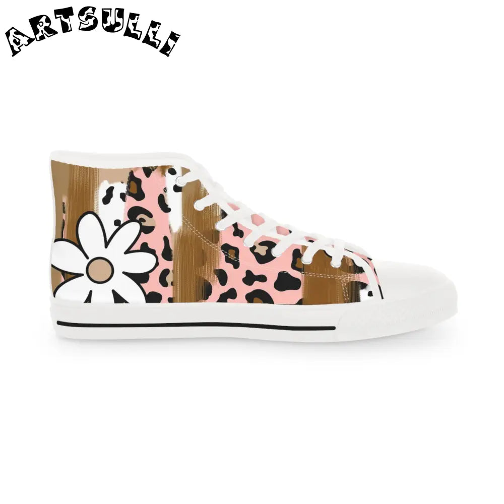 JAKKOUTTHEBXX Sutfin Ghosts Pop Art Men’s High Top Sneakers
