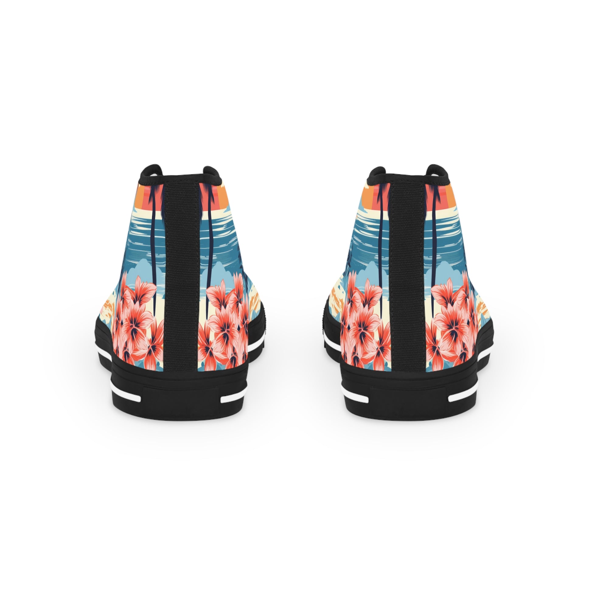 Palm Beach Men's High Top Sneakers, Artsulli - Art is Long, Life is Short, Shoes, , , , , , , 