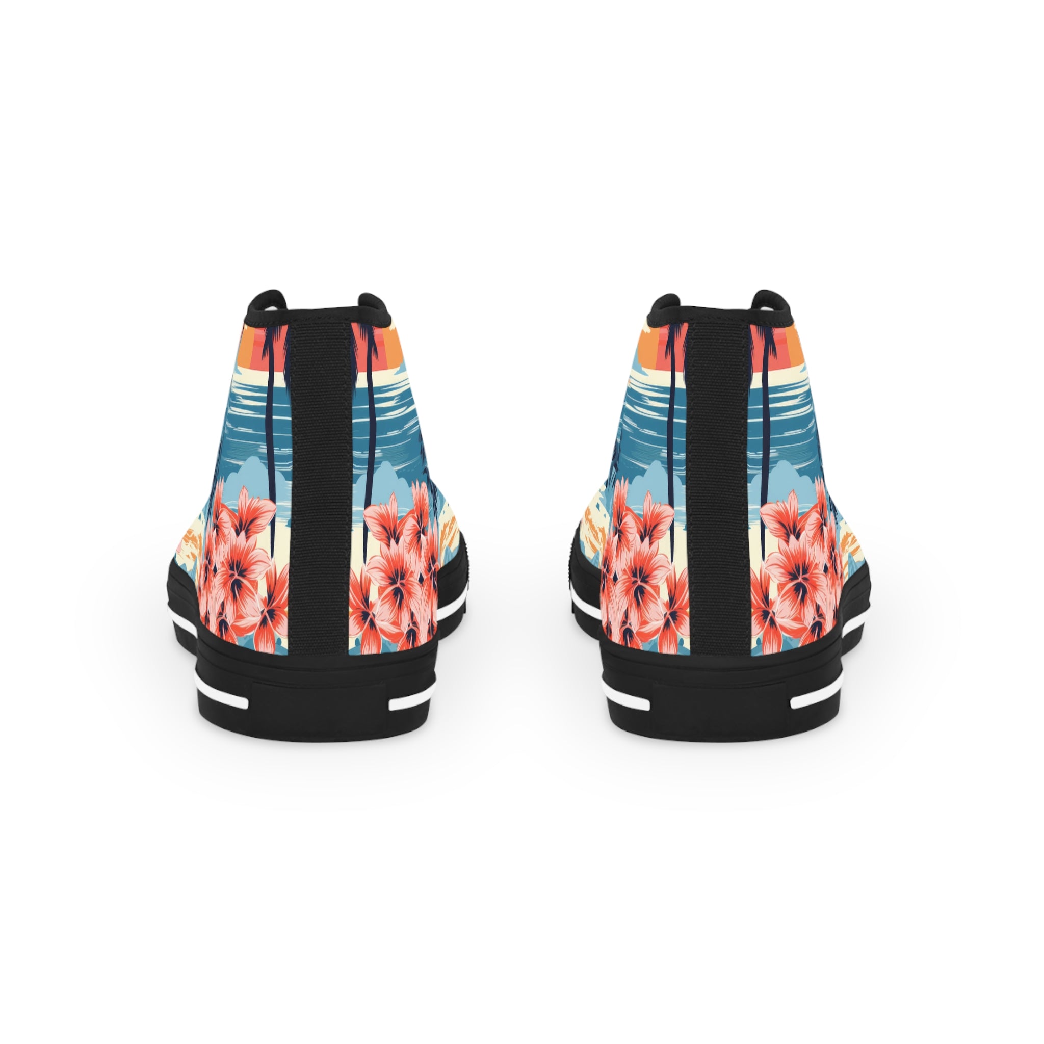 Palm Beach Men's High Top Sneakers, Artsulli - Art is Long, Life is Short, Shoes, , , , , , , 