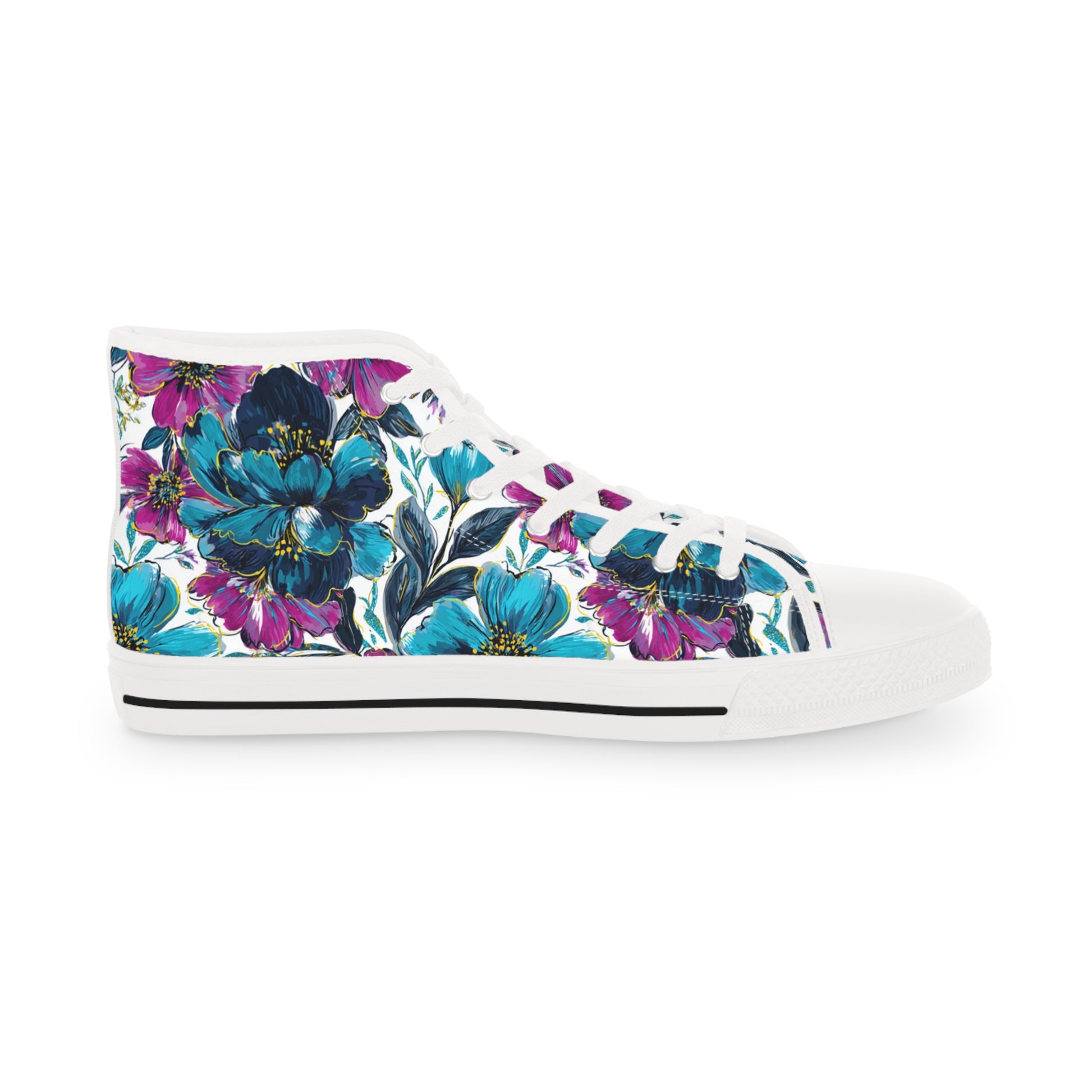 Men's High Top Sneakers, Artsulli - Art is Long, Life is Short, Shoes, , , , , , , 