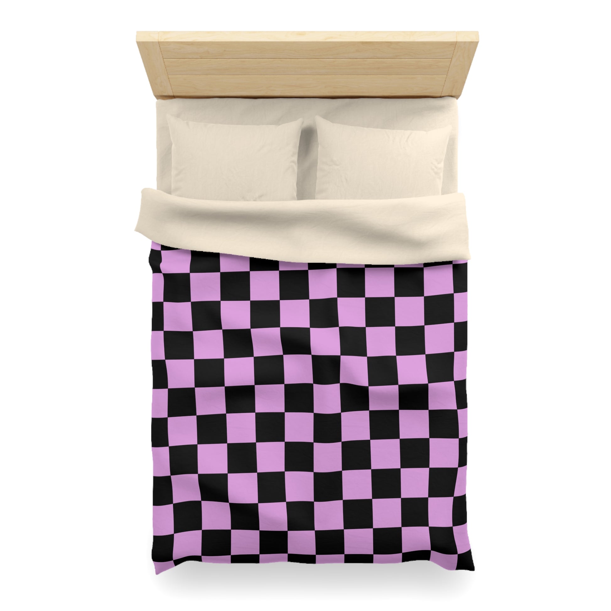 Pixel Punk Vision Microfiber Duvet Cover, Artsulli - Art is Long, Life is Short, Home Decor, , , , , , , 