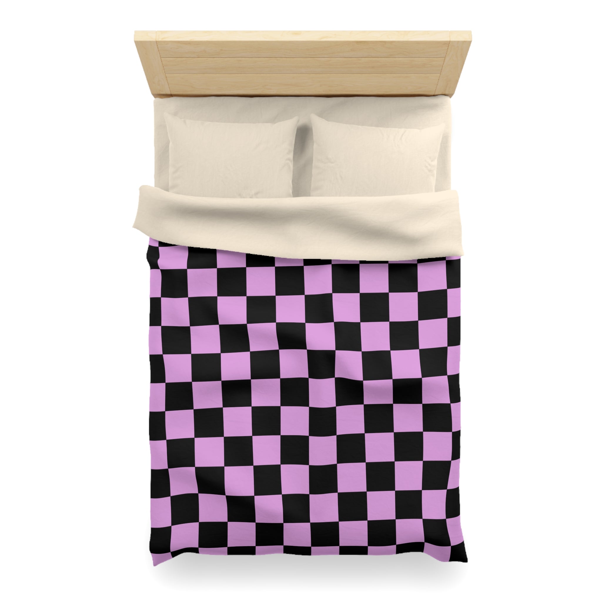 Pixel Punk Vision Microfiber Duvet Cover, Artsulli - Art is Long, Life is Short, Home Decor, , , , , , , 