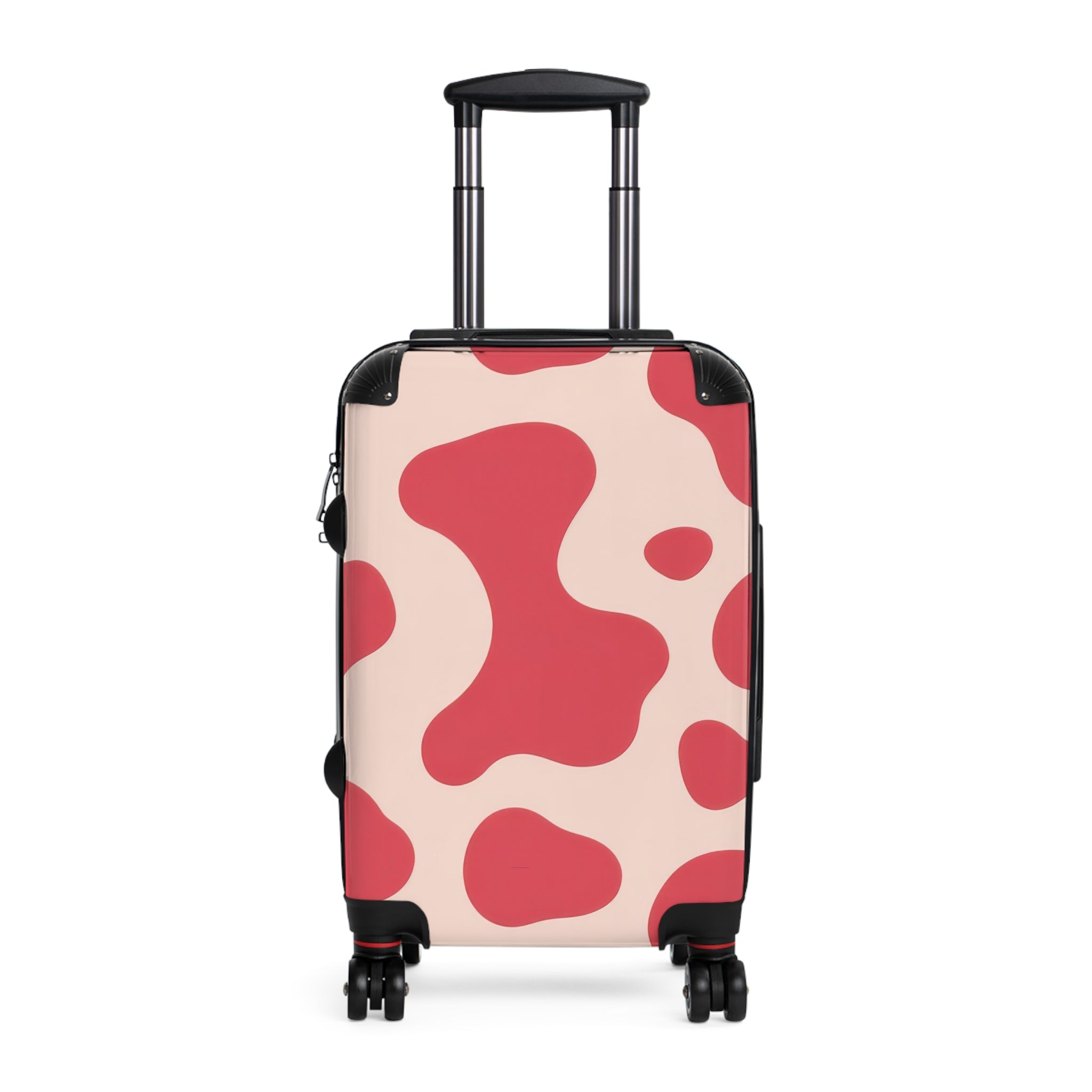 Red Jungle Cow Suitcase, Artsulli - Art is Long, Life is Short, Bags, Size, Small, Color, Black, , , 77149628338808803873